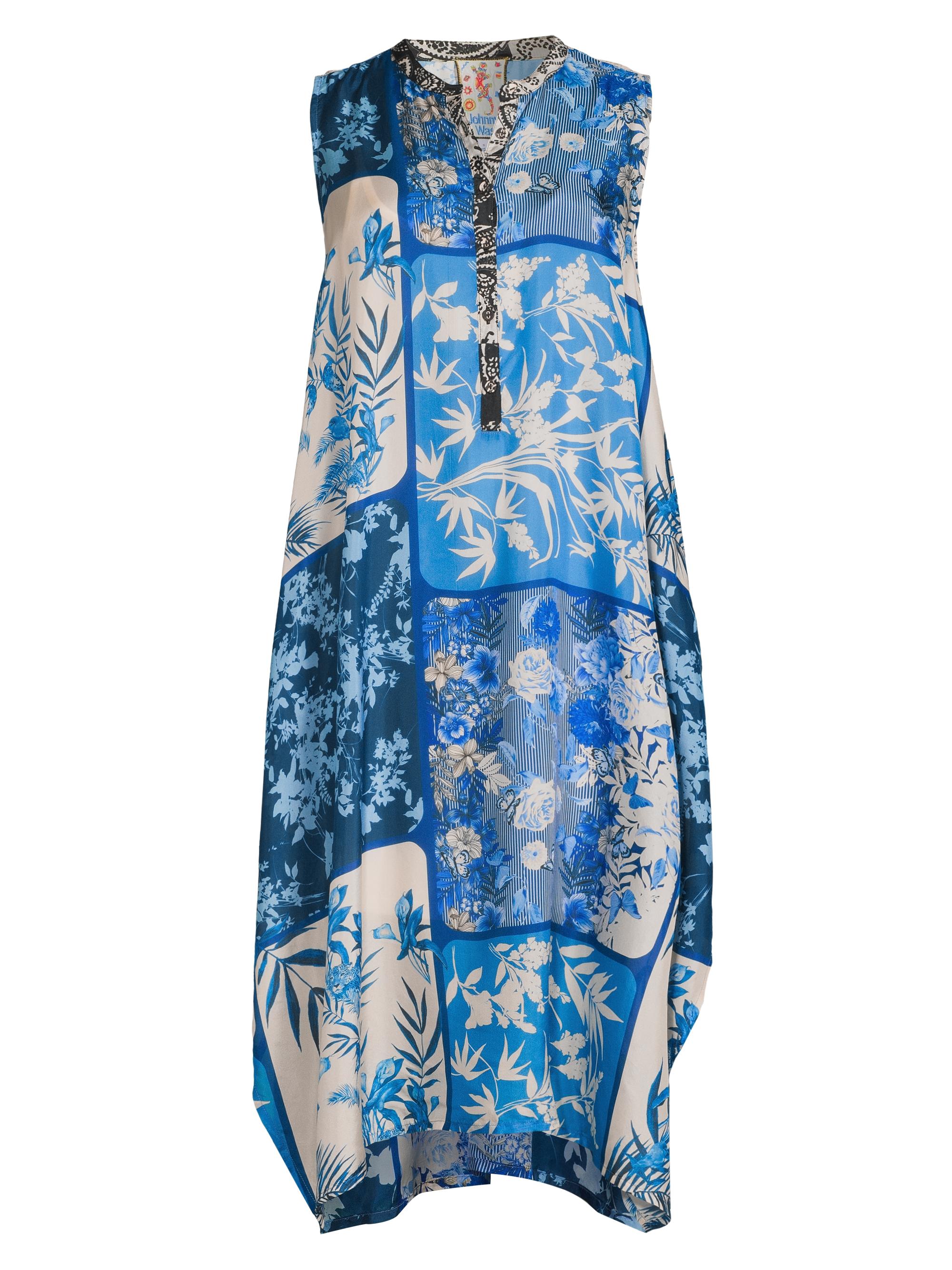 Johnny Was Women's Sareth Floral Silk Slip Dress