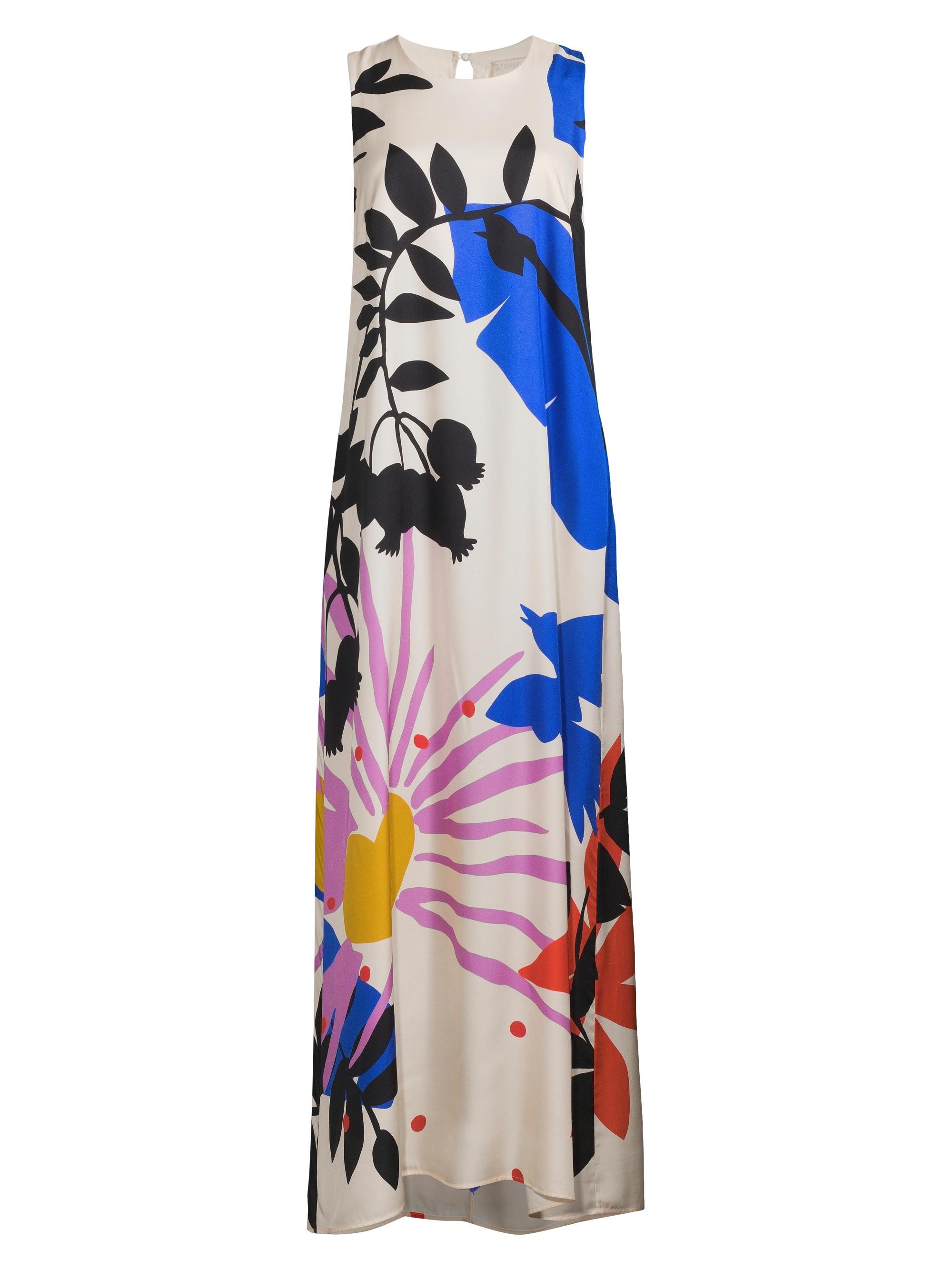Johnny Was Women's Tatianna Abstract Silk-Blend Maxi Dress