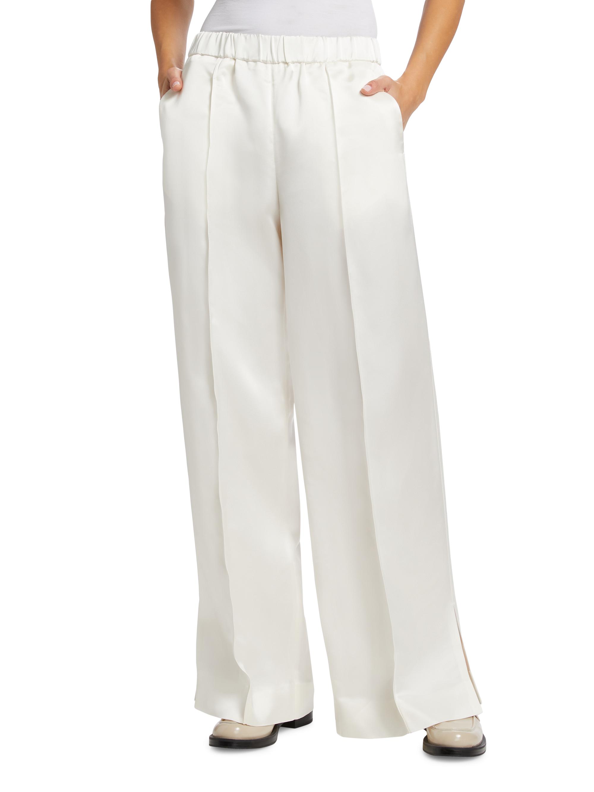 Jil Sander Fluid Satin Wide-Leg Pants | Saks Fifth Avenue
