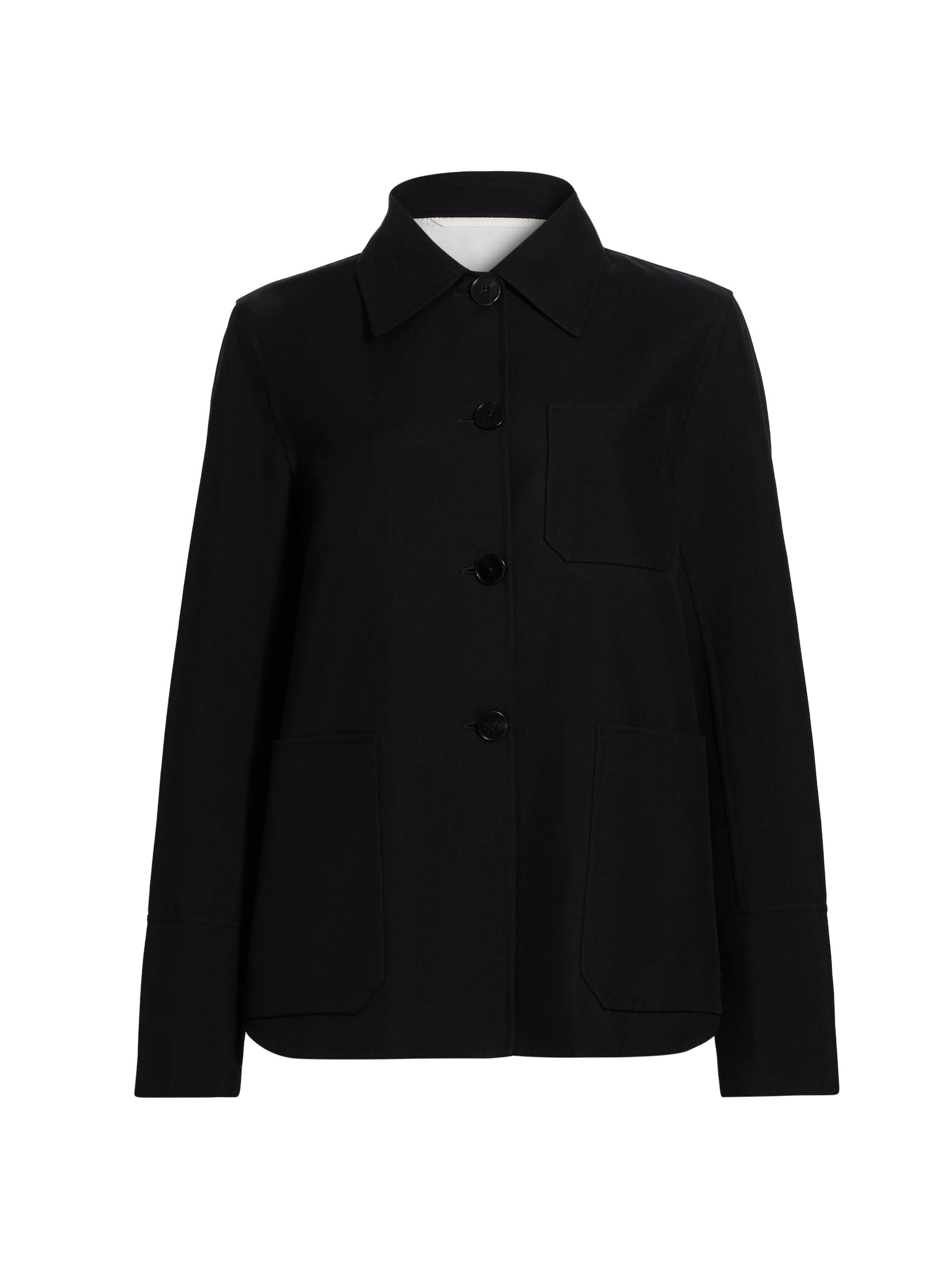Jil Sander Women's Tent Shirt Jacket - Black