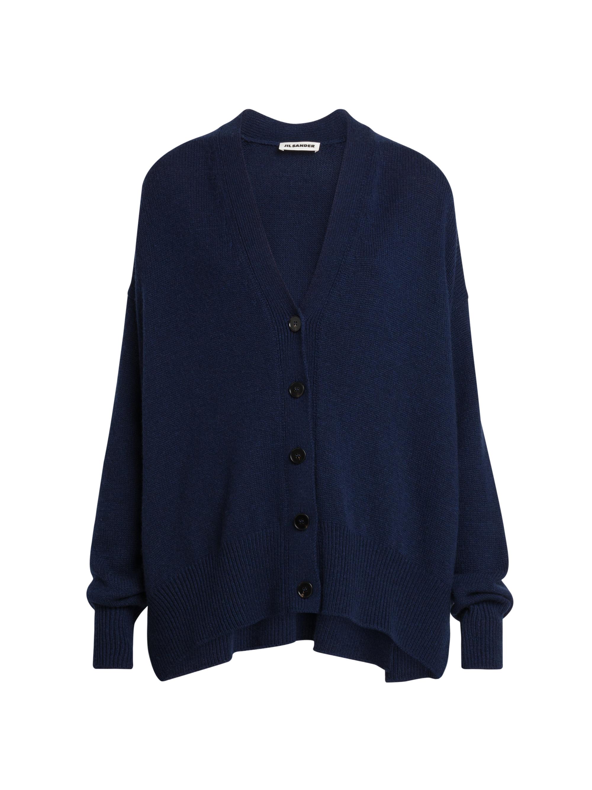 Jil Sander Boiled Wool Cardigan | Saks Fifth Avenue