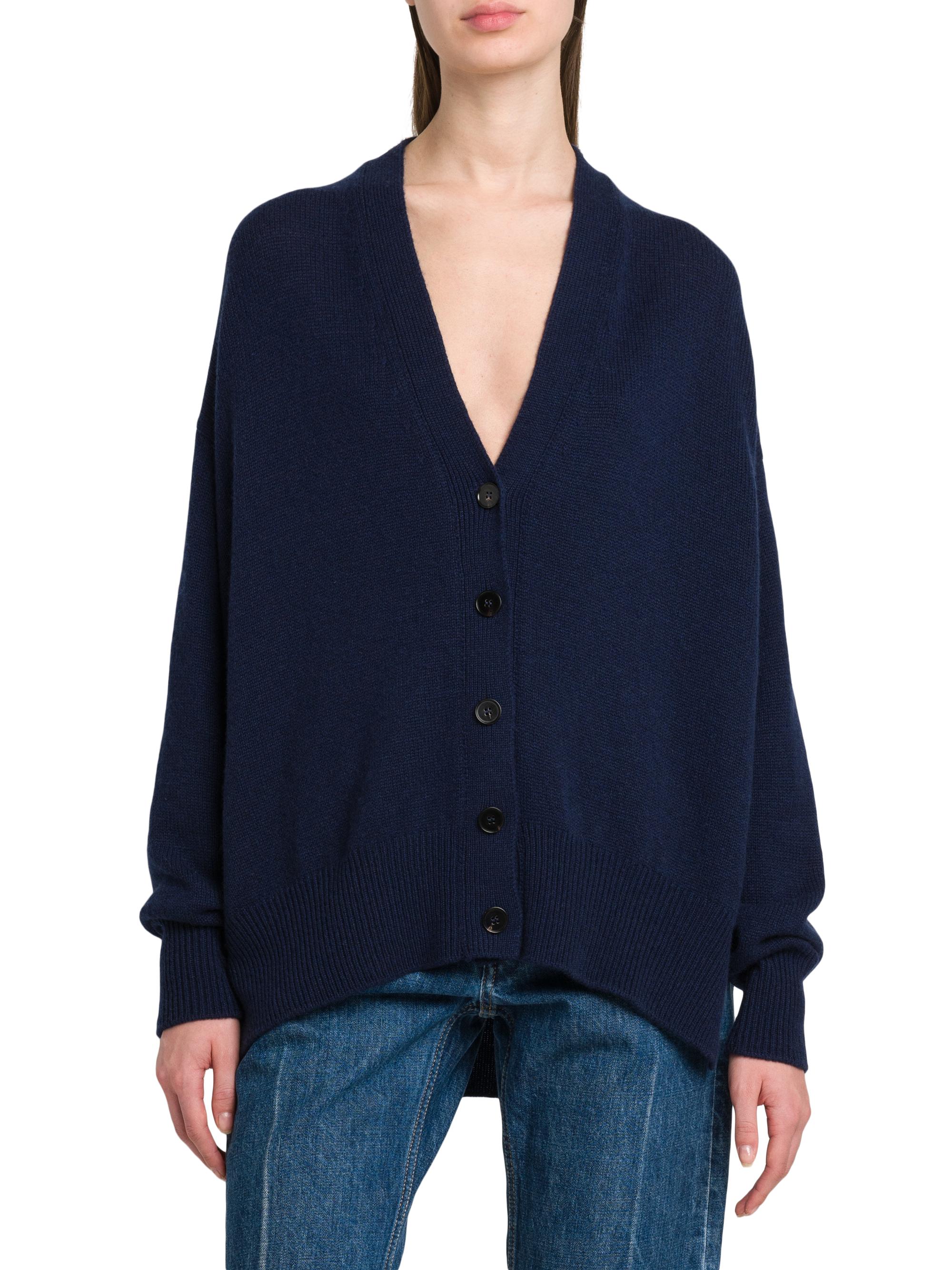 Jil Sander Cashmere High-Low Oversized Cardigan | Saks Fifth Avenue