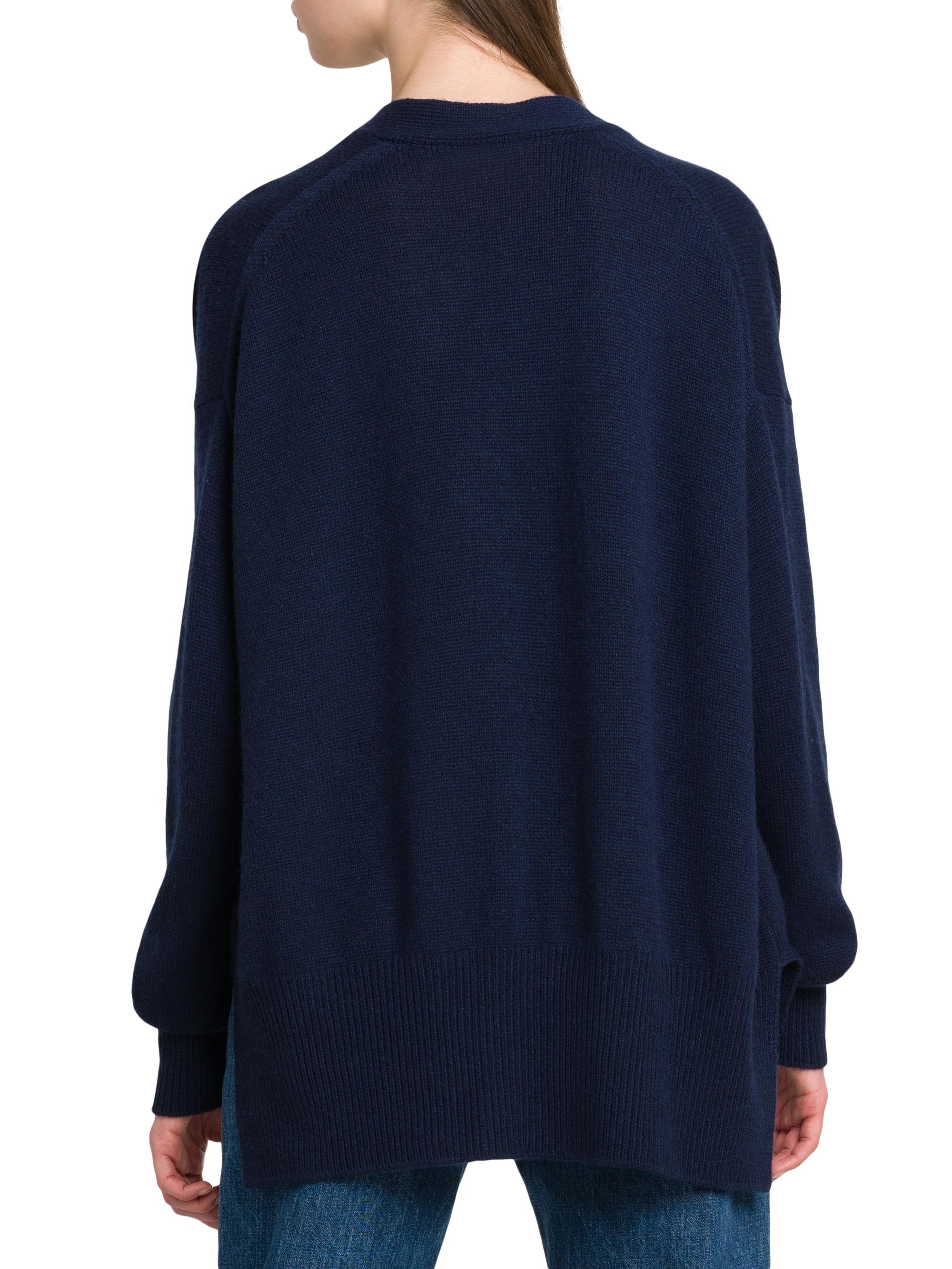 Jil Sander Cashmere High-Low Oversized Cardigan | Saks Fifth Avenue