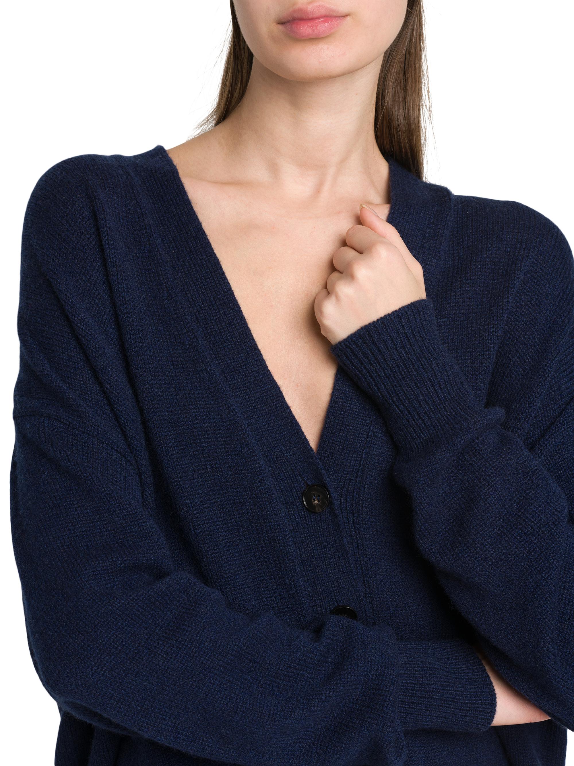 【JIL SANDER】ジルサンダー　ダブルフェイス濃紺テイラード Jil Sander Cashmere High-Low Oversized Cardigan | Saks Fifth Avenue