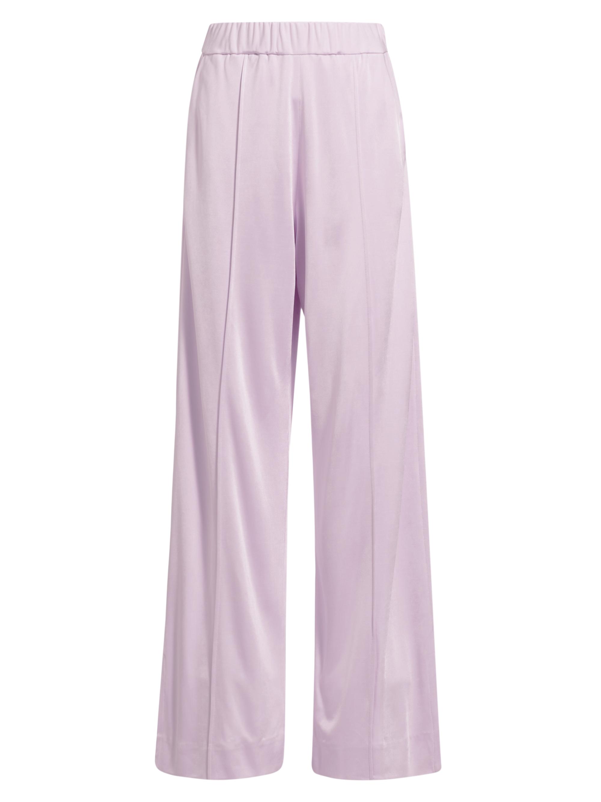 Jil Sander Women's Elasticized Waist Palazzo Pants - Lilac Sky