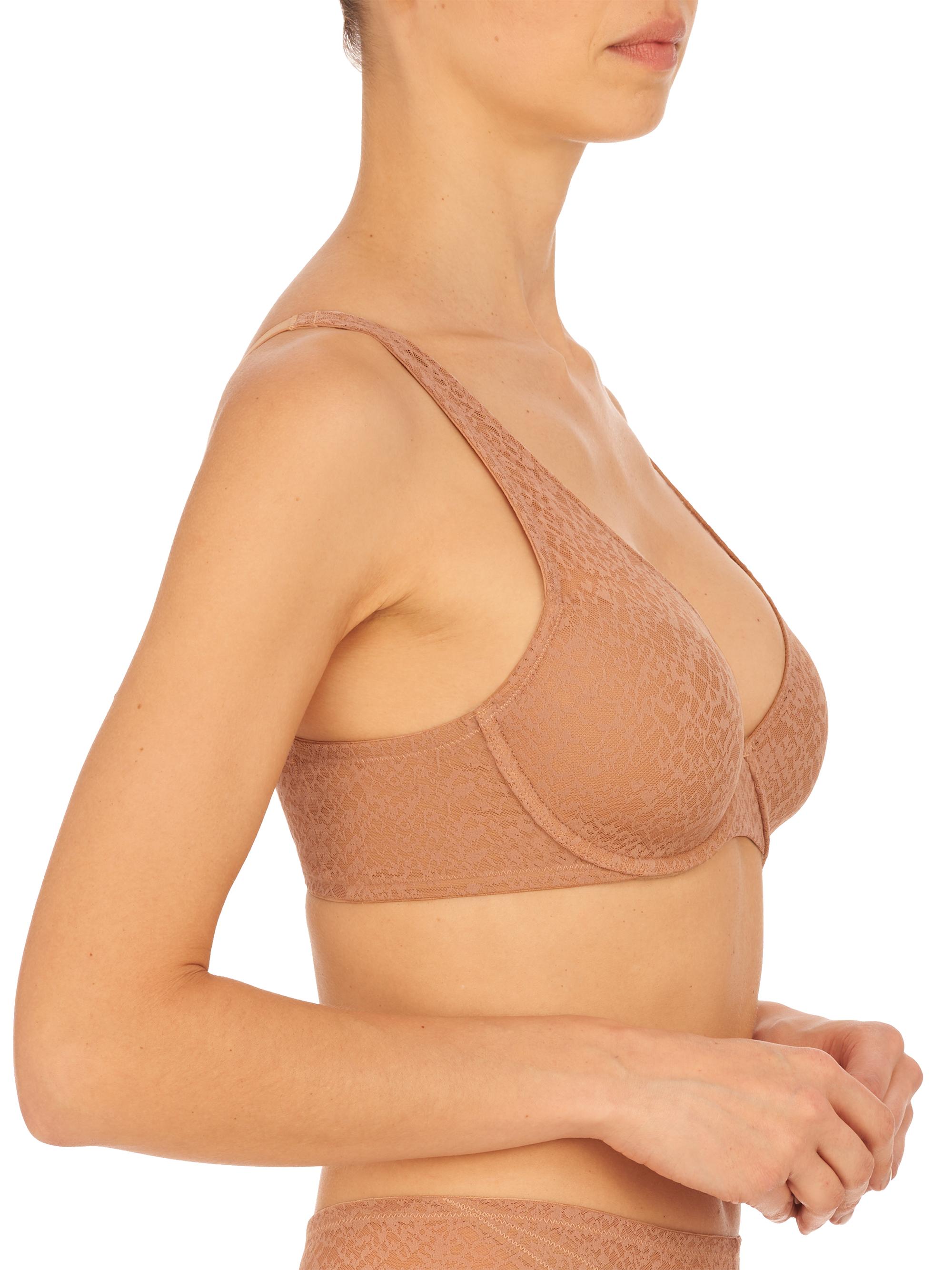 Natori Women's Pretty Smooth Lace T-Shirt Bra - Buff | Thumbnail 2