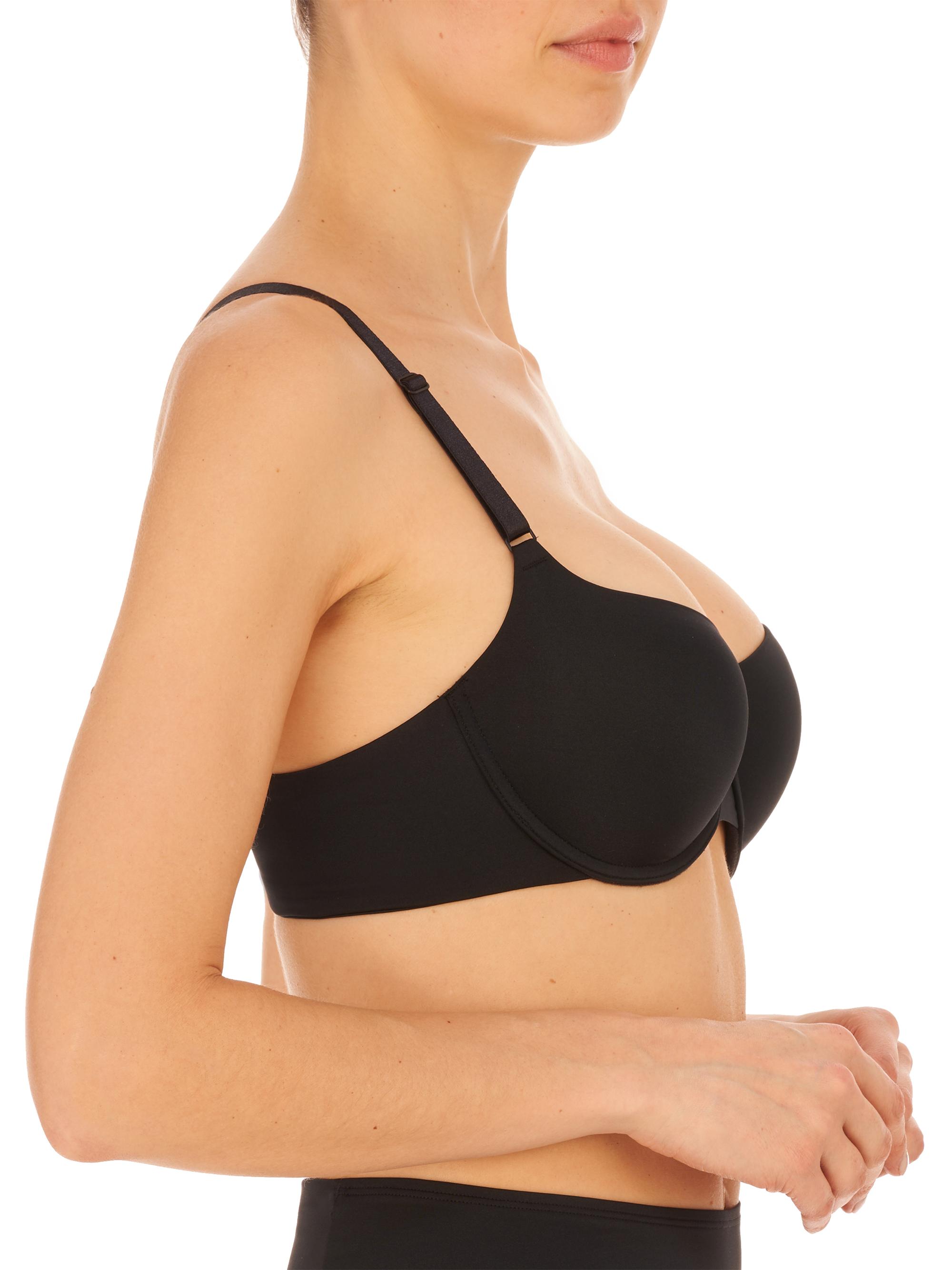 Natori Women's Liquid Convertible Balconette Push-Up Bra - Black | Thumbnail 2