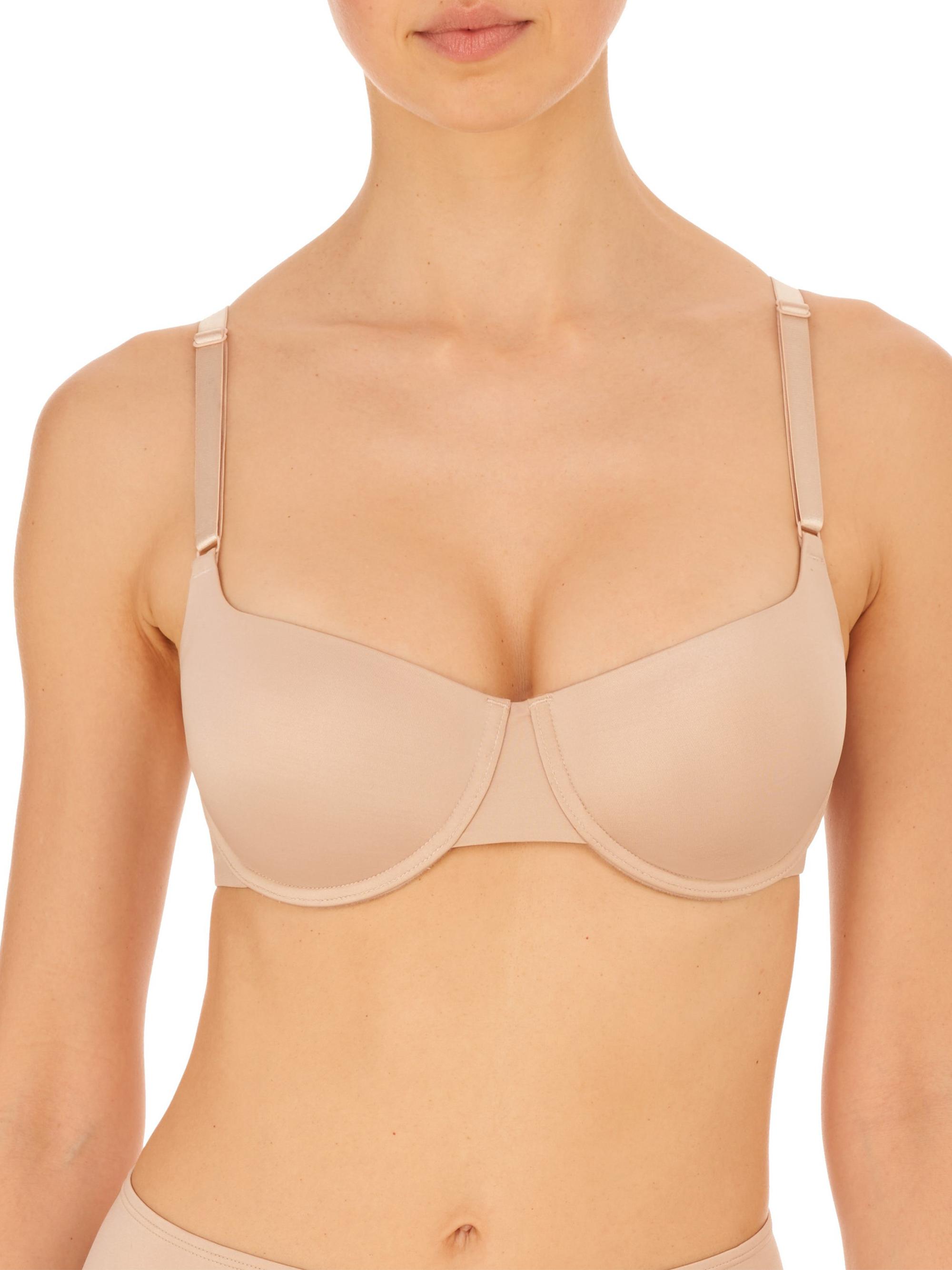 Natori Women's Liquid Convertible Balconette Push-Up Bra - Mocha