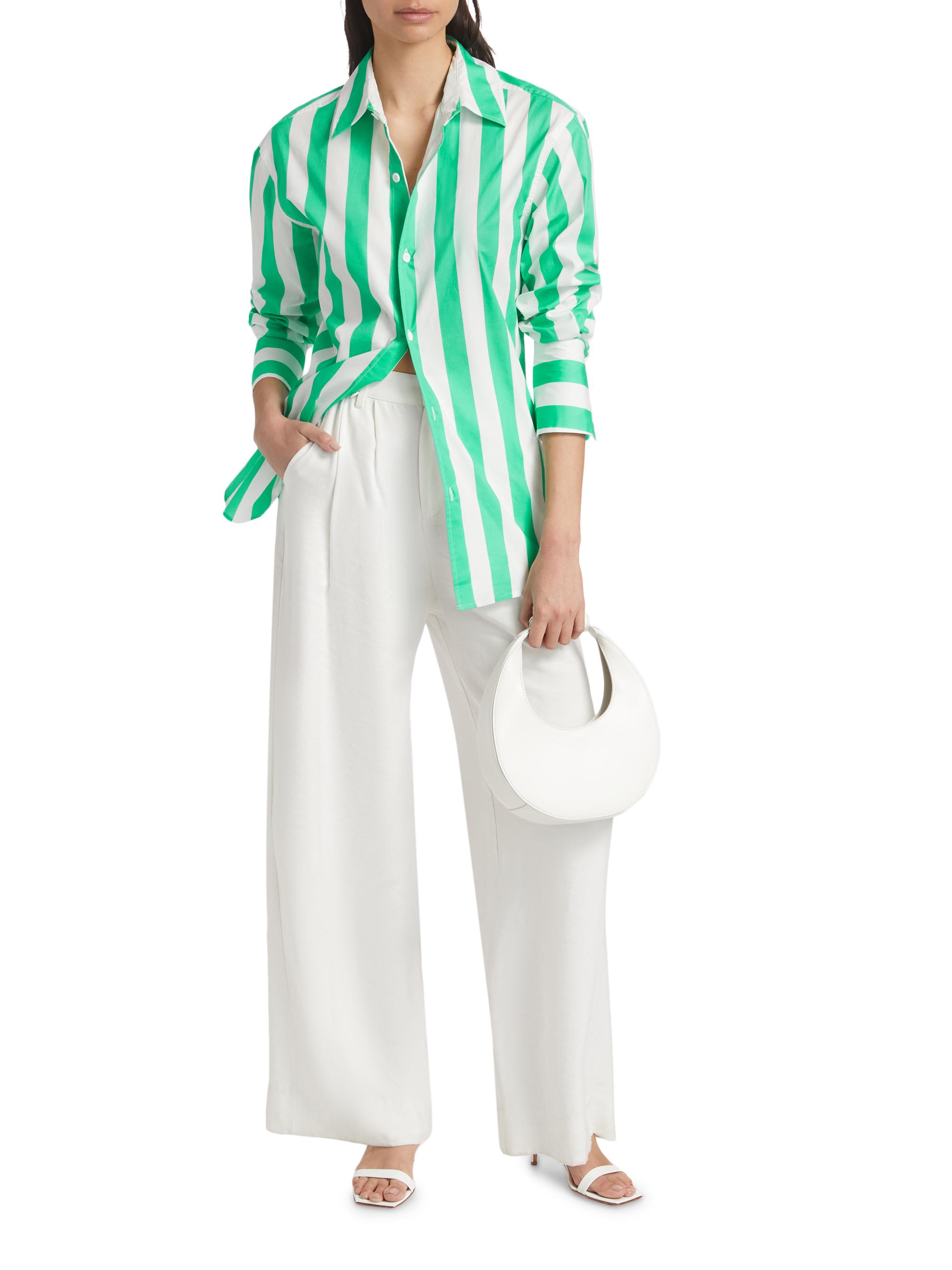 Cabana Stripe Cotton Shirt