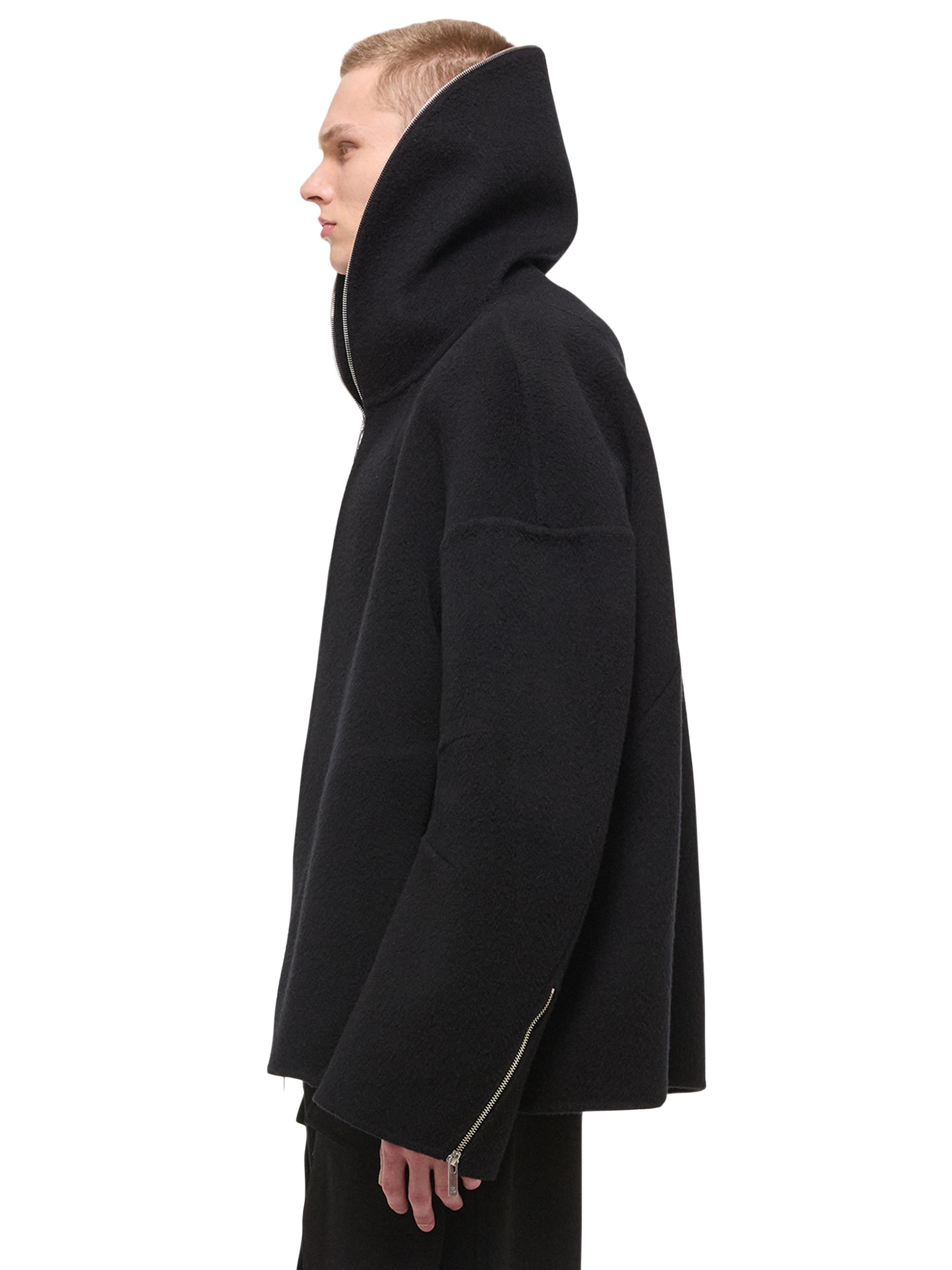 Helmut Lang Wool Hooded Coat | Saks Fifth Avenue