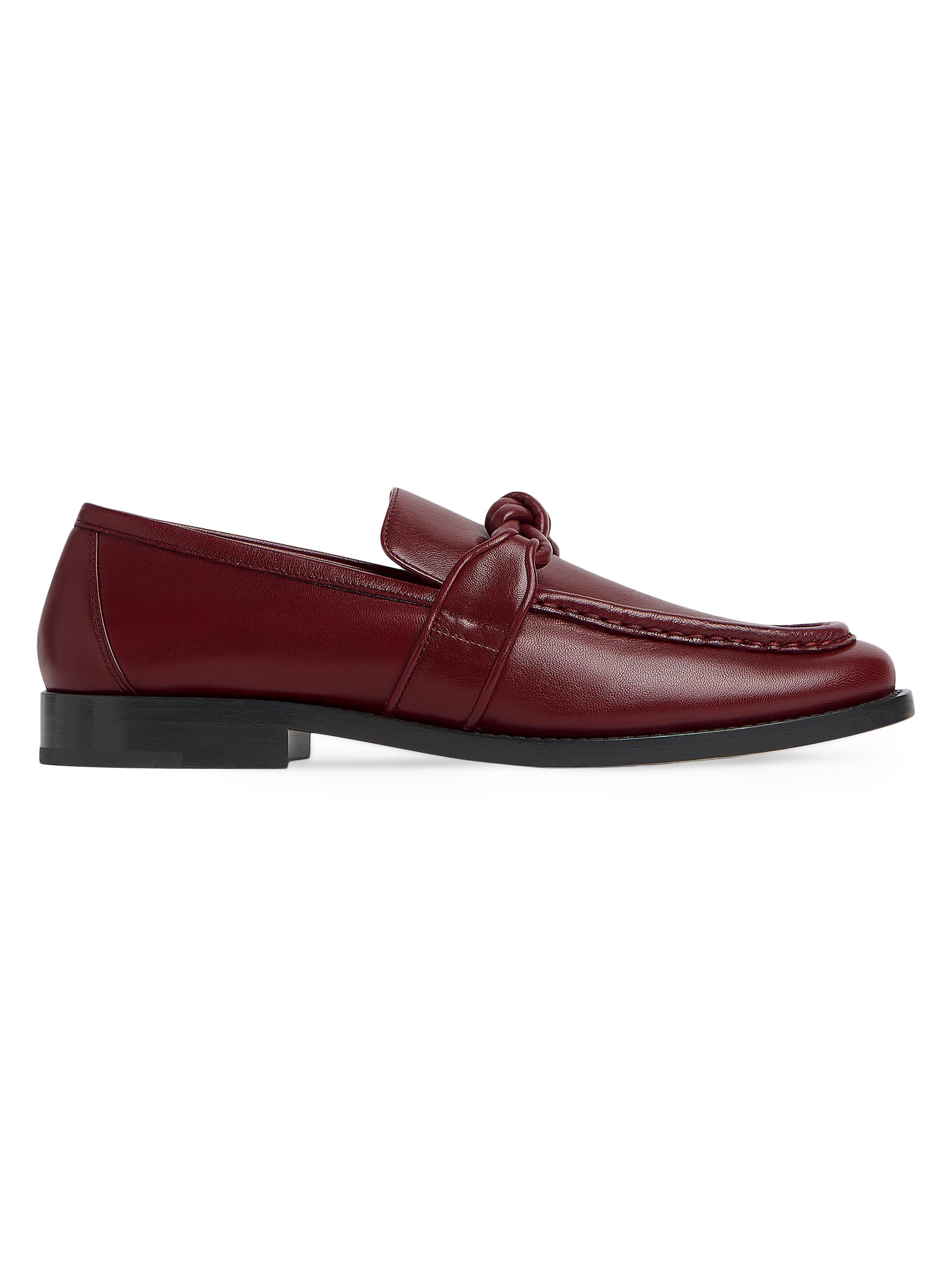 The Row Novus Leather Loafers | Saks Fifth Avenue