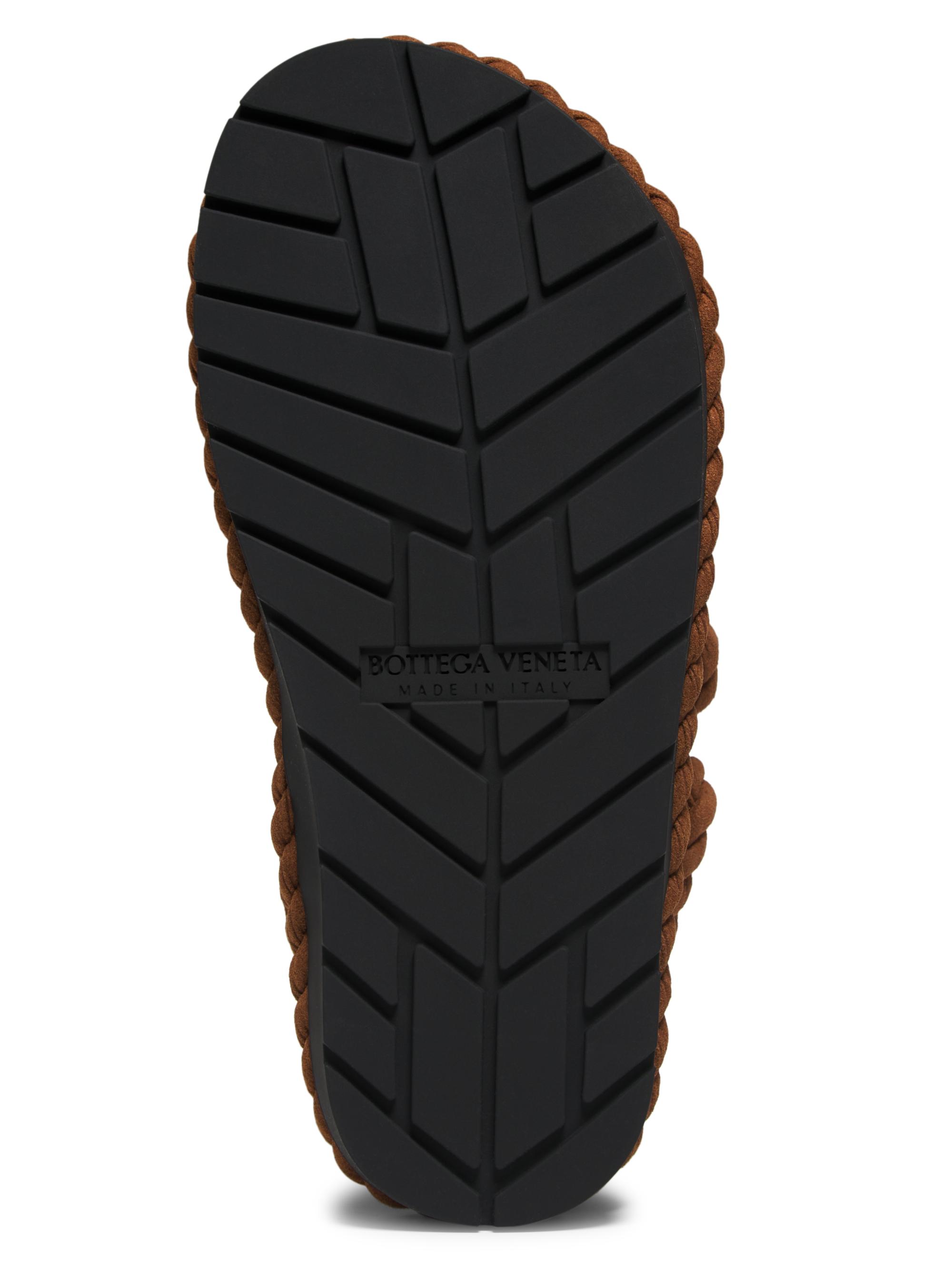 Women's Jack Suede Sandals - Caramel | Bottega Veneta