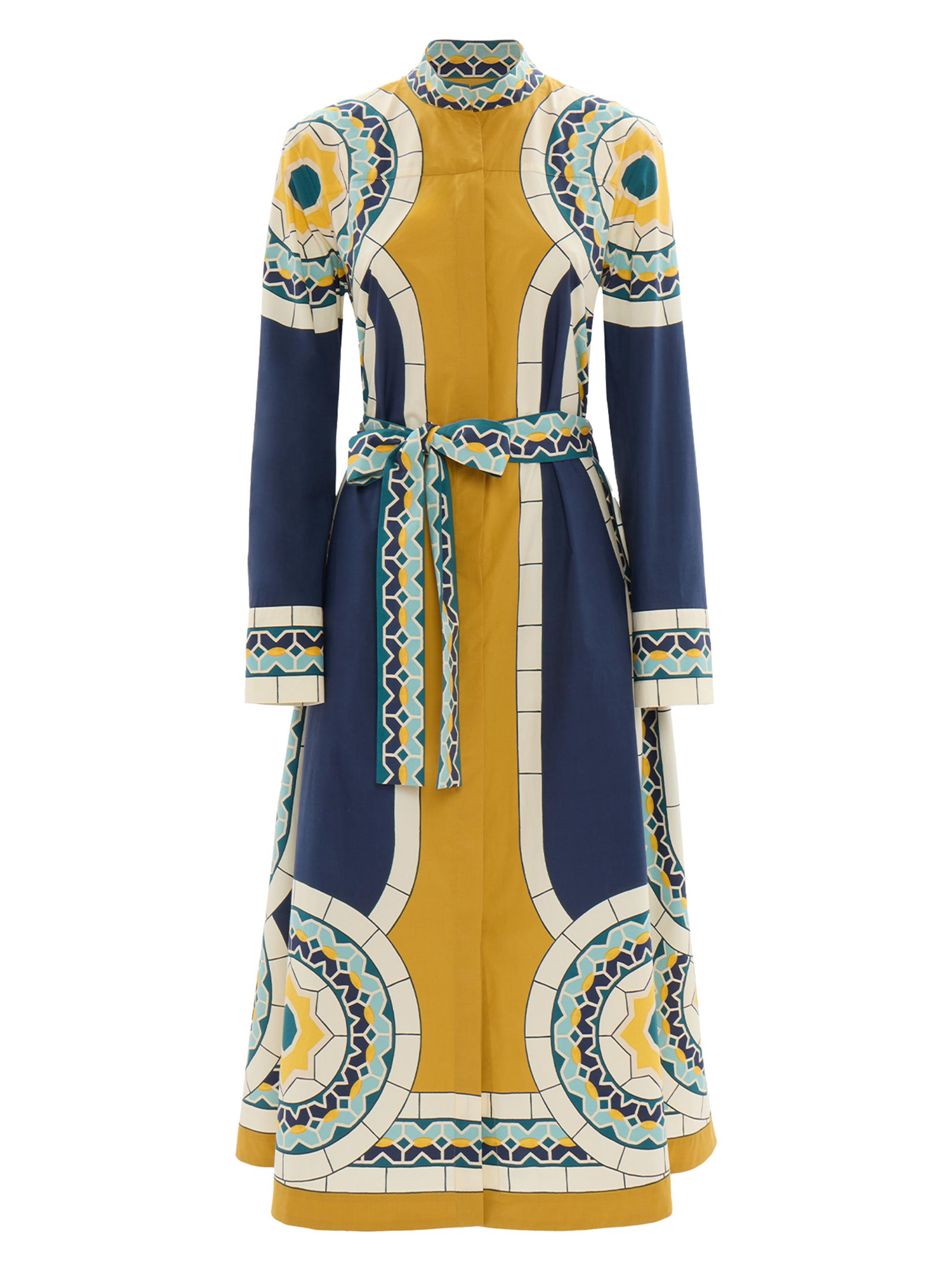 La DoubleJ Women's Sundowner Dress - Blue Beige