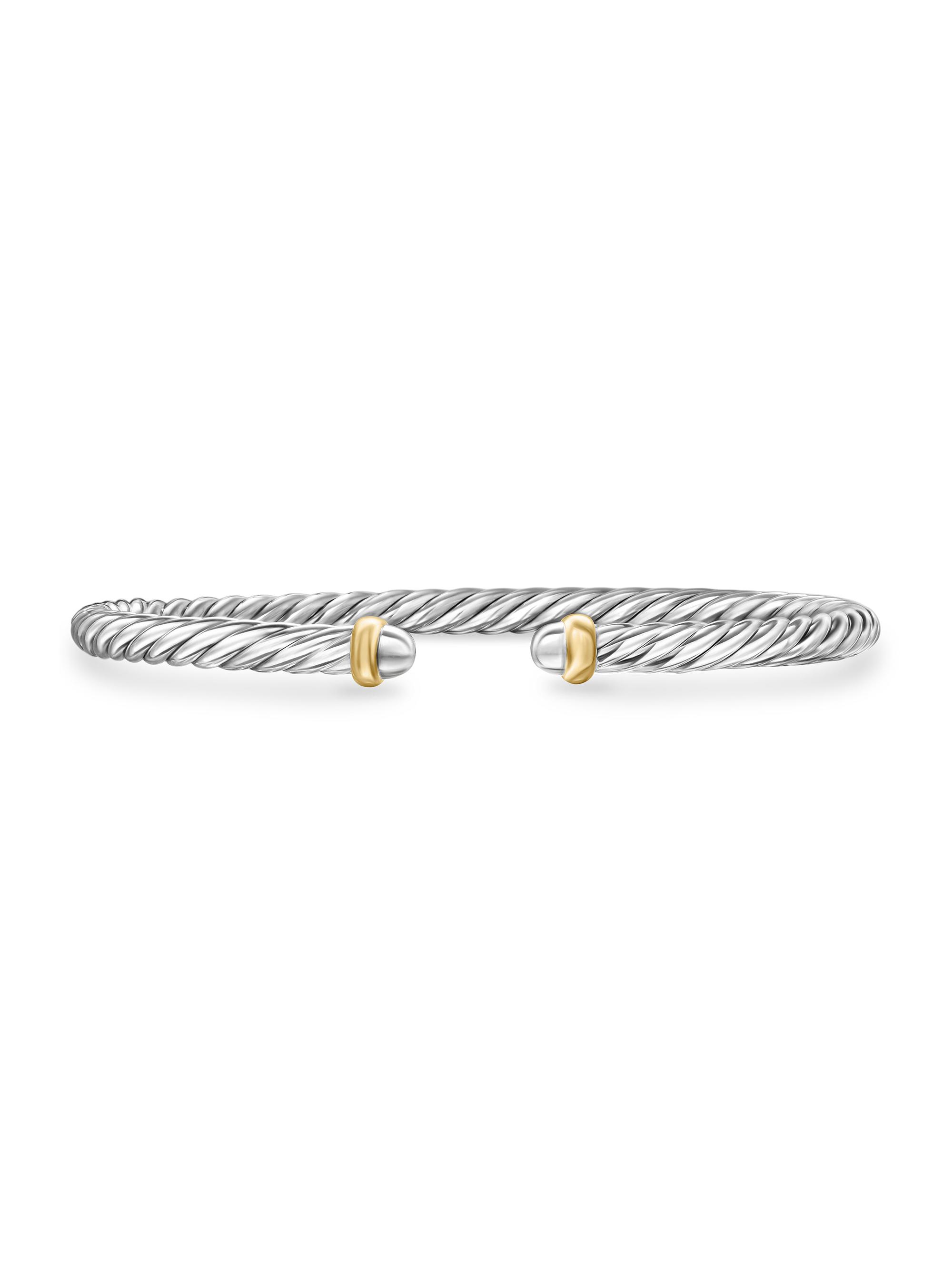 David Yurman Women's Cable Flex Bracelet in Sterling Silver - Silver