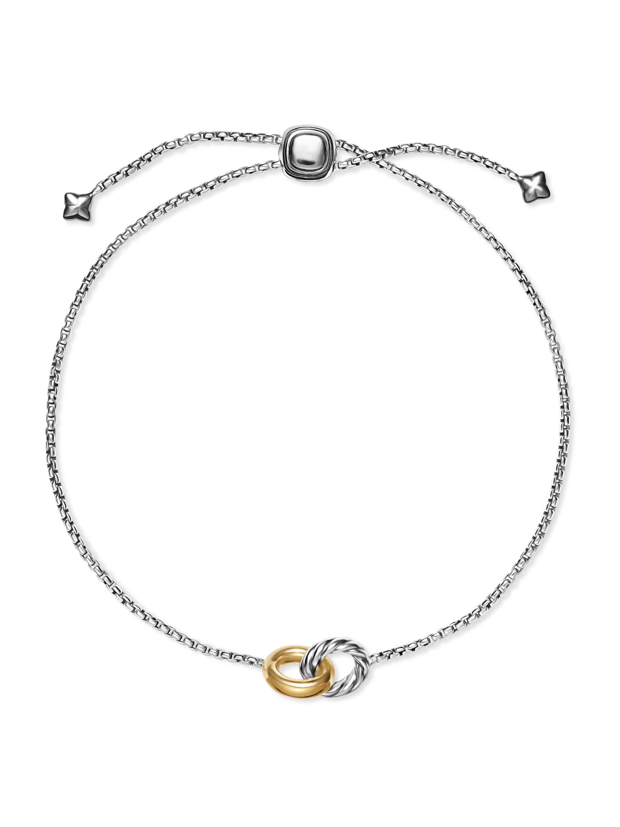 David Yurman Petite Cable Linked Bracelet in Sterling Silver