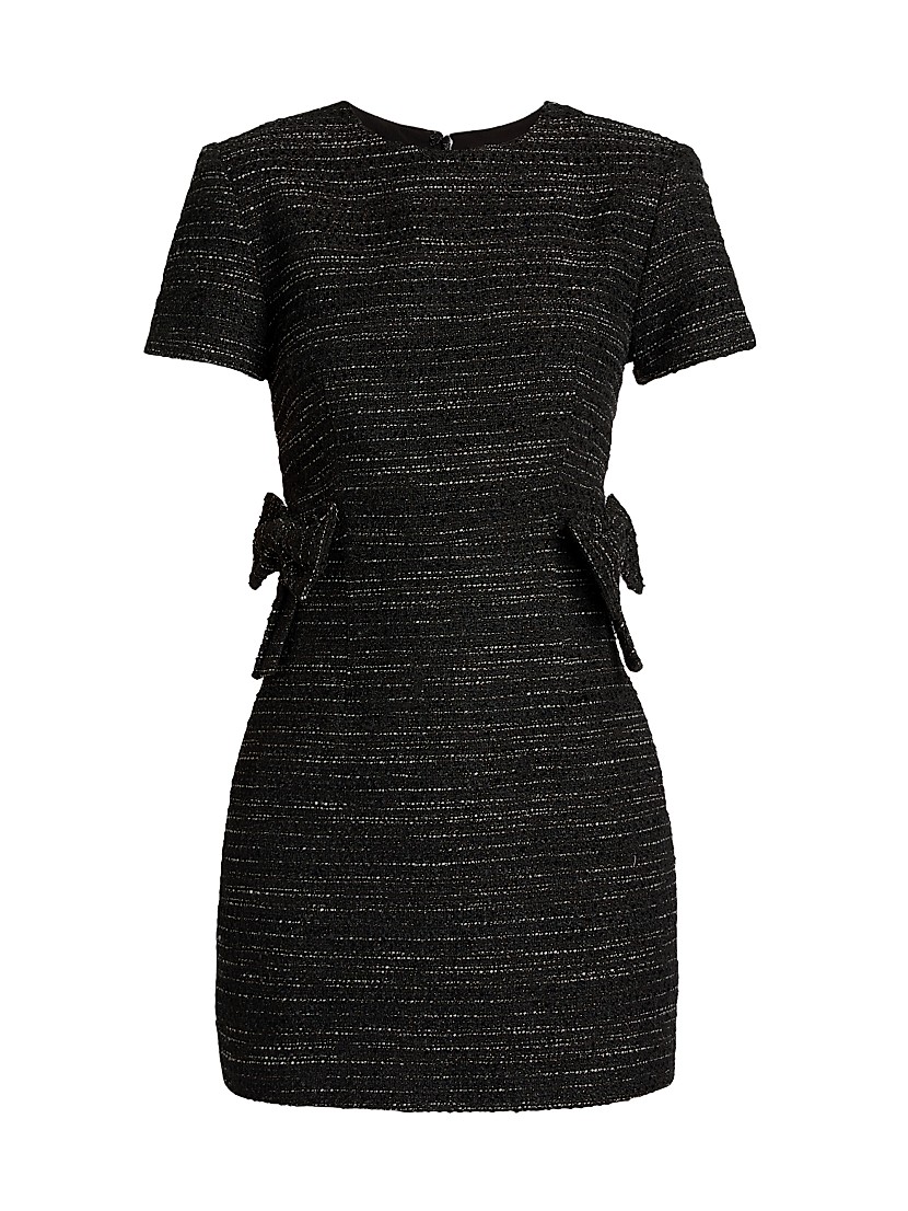 Shop As It May Leocadia Tweed Bow Minidress | Saks Fifth Avenue Shop As It May Leocadia Tweed Bow Minidress | Saks Fifth Avenue