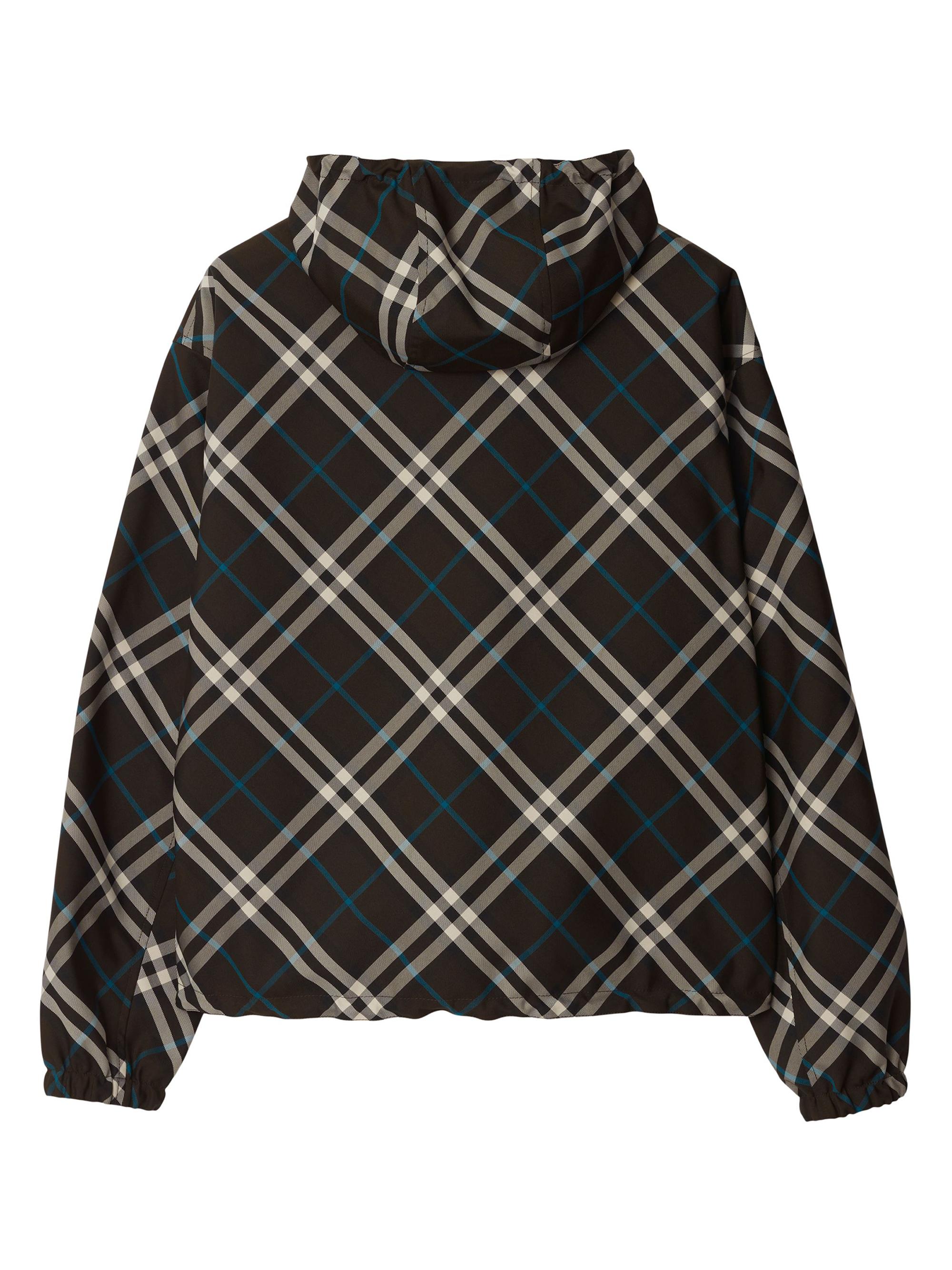 Burberry Snug Check EKD Hooded Jacket | Saks Fifth Avenue