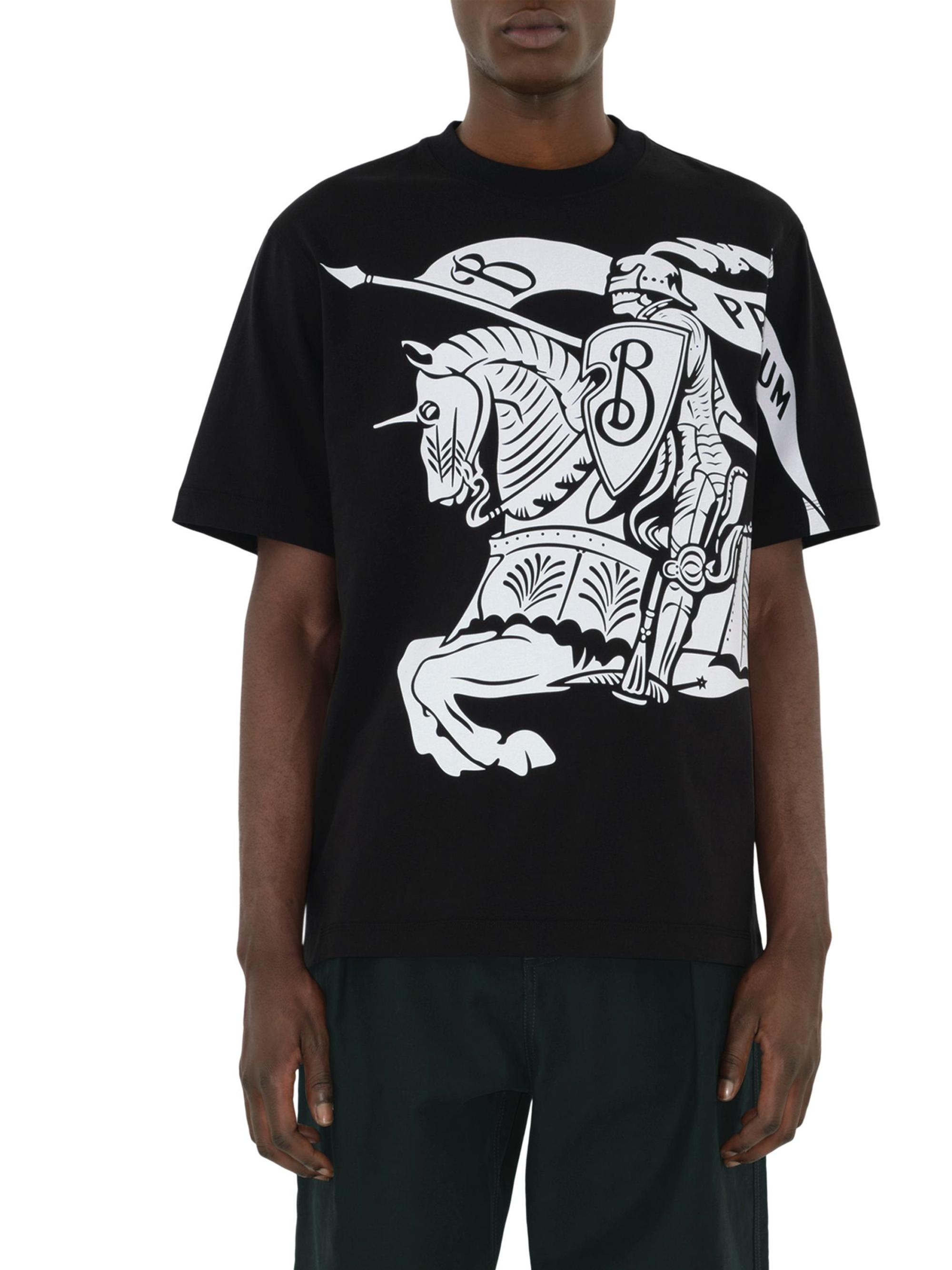 Burberry EKD Cotton T-Shirt | Saks Fifth Avenue