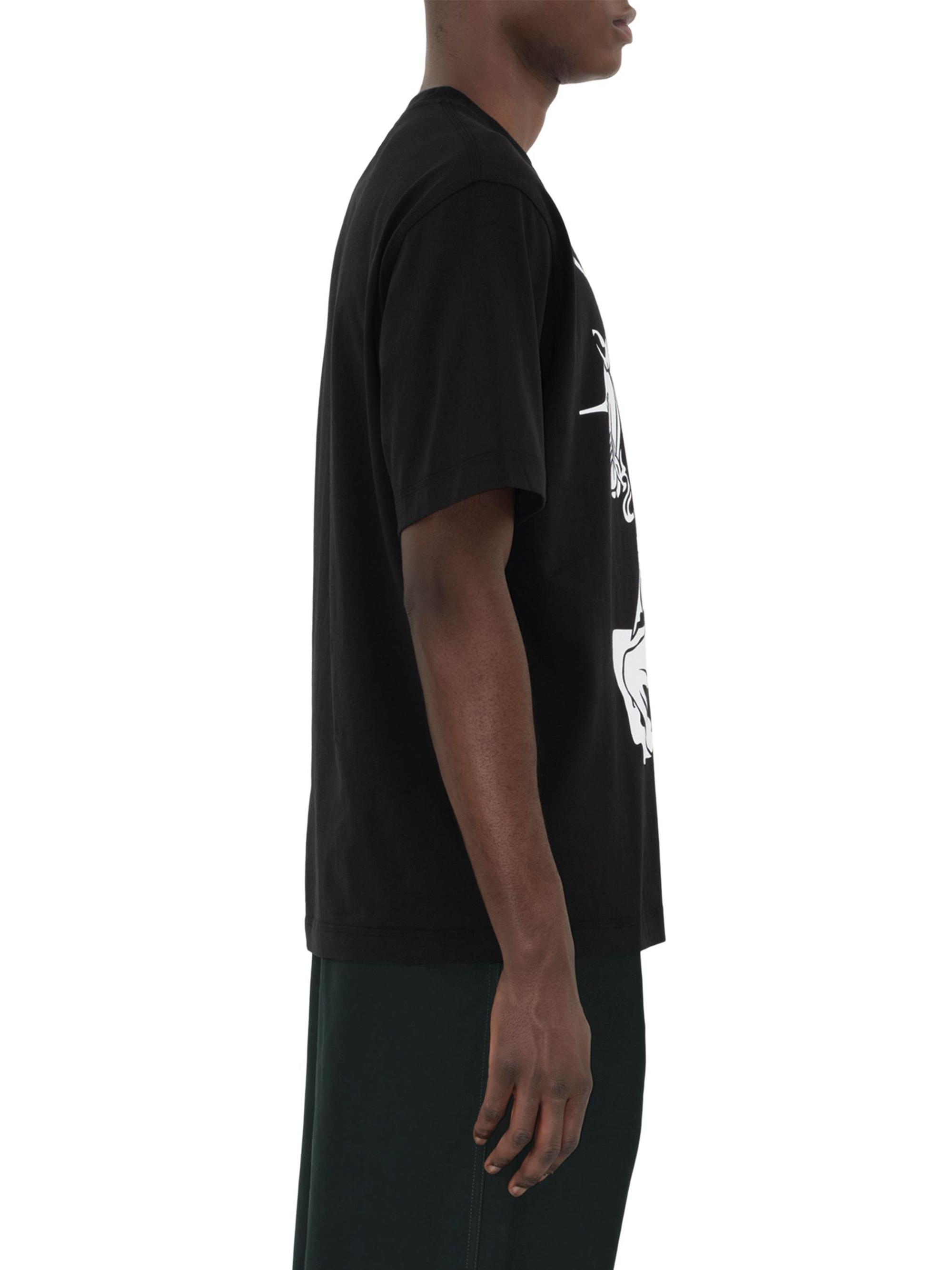 Burberry EKD Cotton T-Shirt | Saks Fifth Avenue