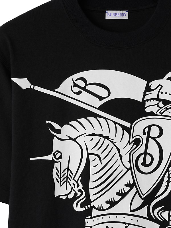 Shop Burberry EKD Cotton T-Shirt | Saks Fifth Avenue Shop Burberry EKD Cotton T-Shirt | Saks Fifth Avenue