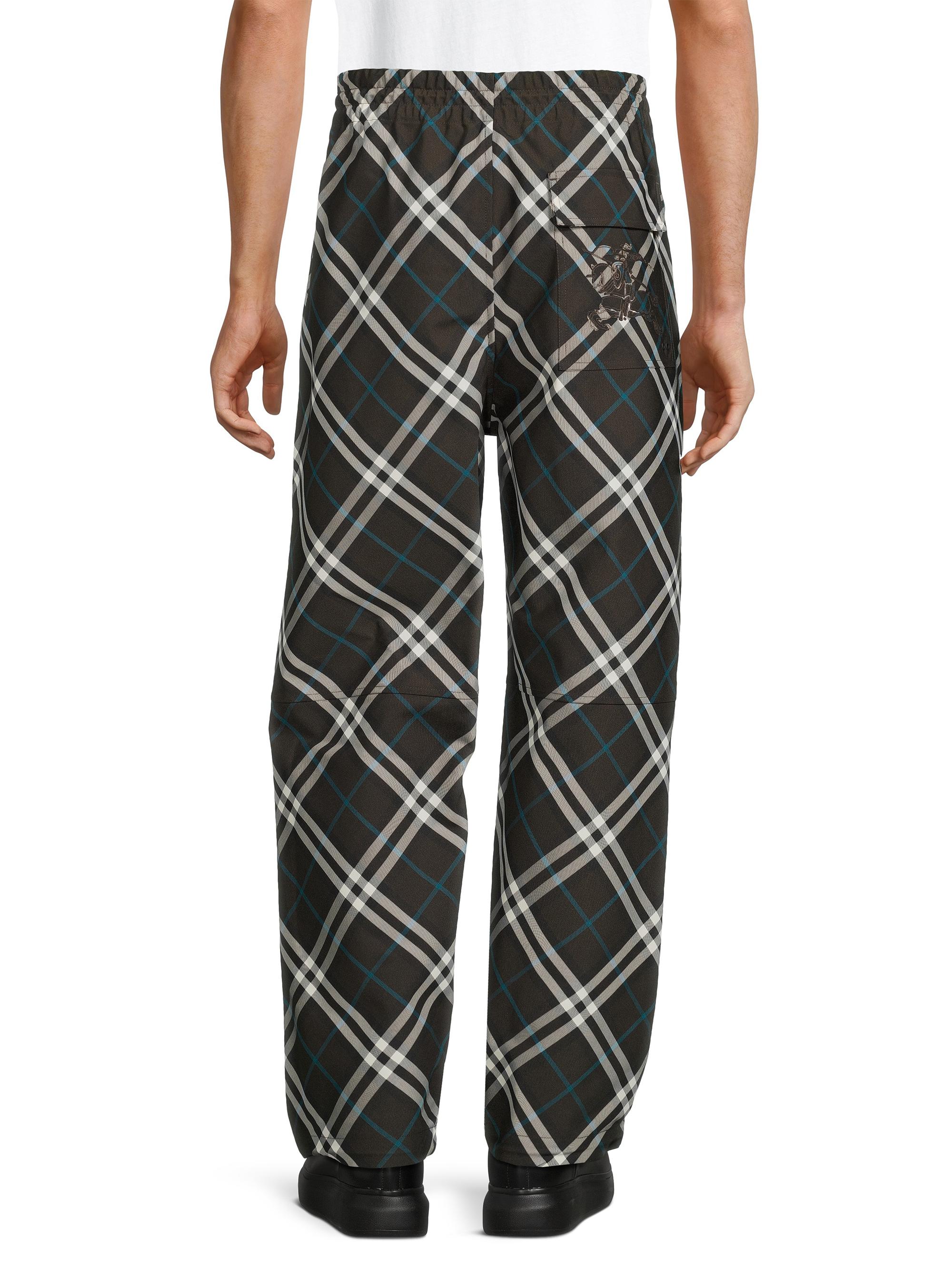 パンツ GroundY Burberry Left Twisted Pants Burberry Check Straight-Leg Pants | Saks Fifth Avenue