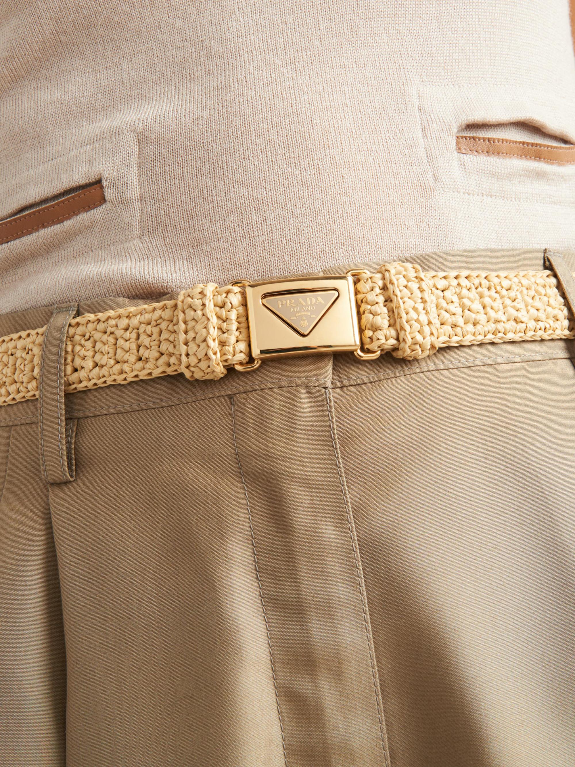 Prada Crochet Belt | Saks Fifth Avenue