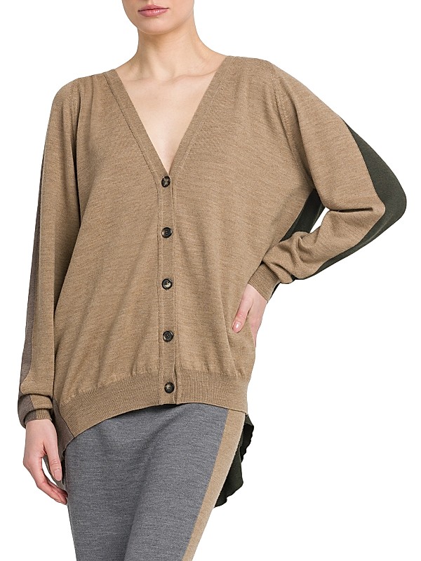 Shop Moschino Tie-Front Wool Double Cardigan | Saks Fifth Avenue Shop Moschino Tie-Front Wool Double Cardigan | Saks Fifth Avenue