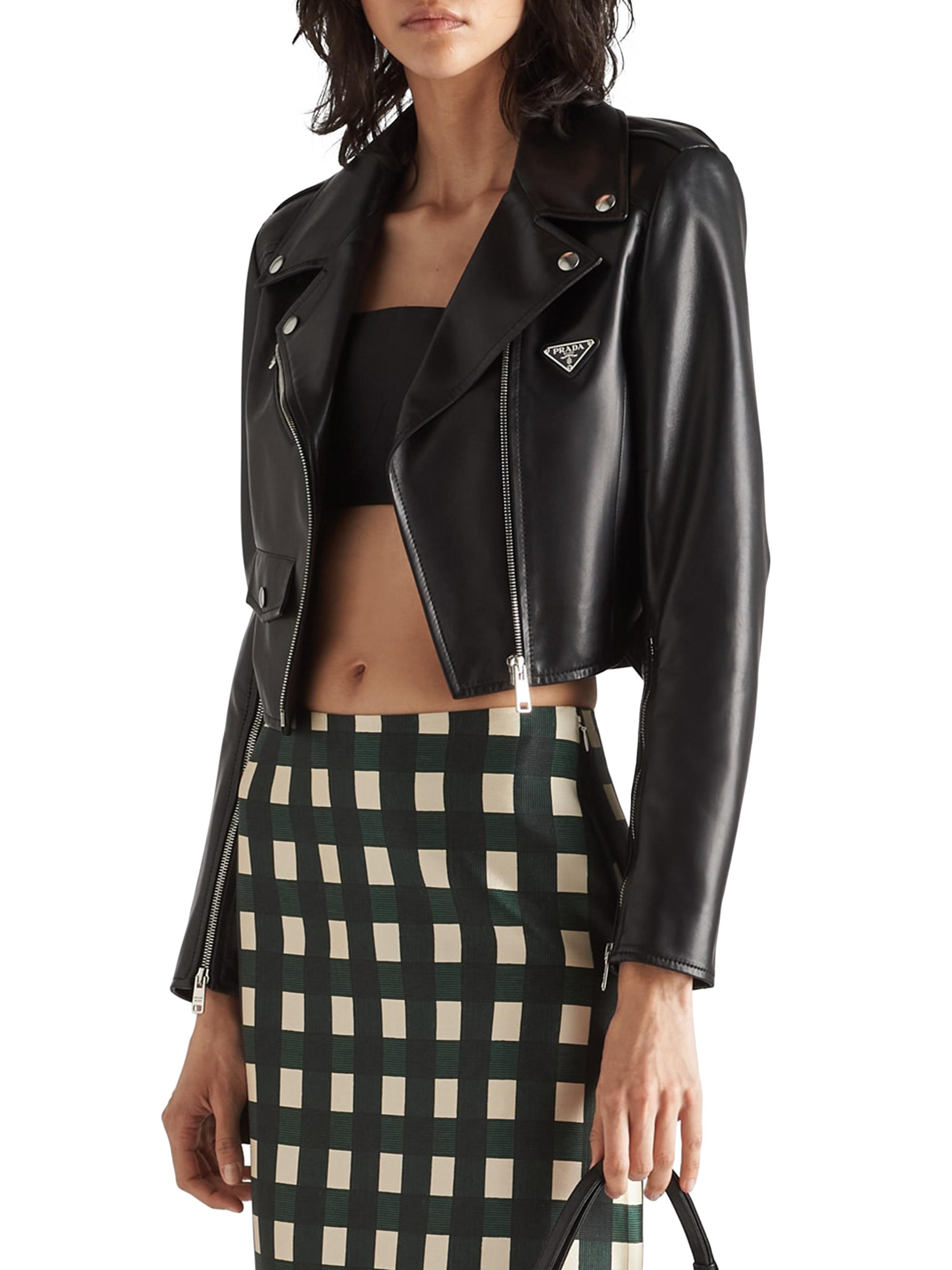 ジャケット・アウター PRADA 2000s Napa leather Harrington JKT ジャケット・アウター PRADA 2000s Napa leather Harrington JKT