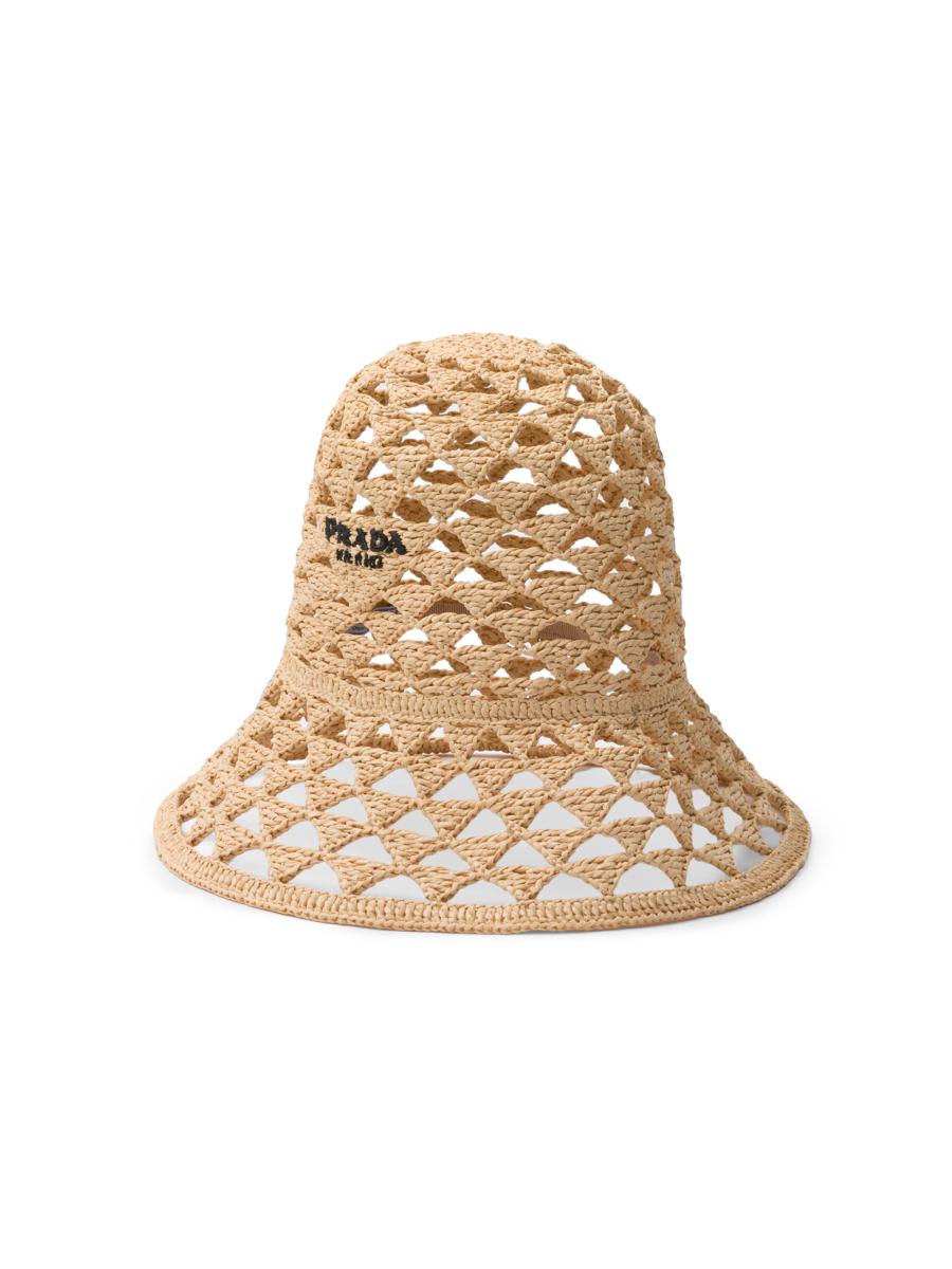 【関税&送料込】Prada Gold Sequins Bucket Hat Crystal-embellished satin bucket hat in gold - Prada | Mytheresa