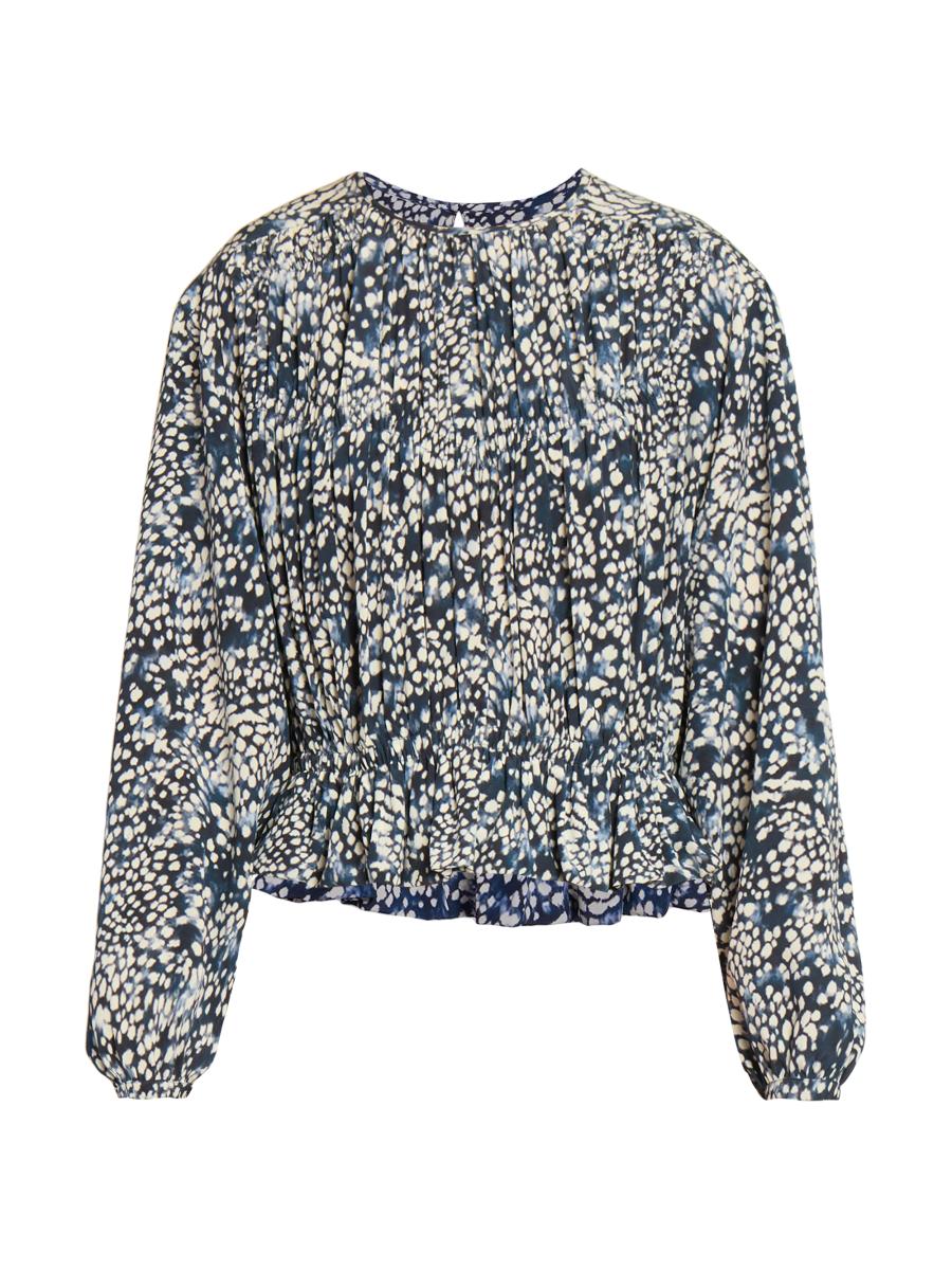 Isabel Marant - 【SALE】ISABEL MARANT 完売シルクブラウス ISABEL MARANT Zarga printed stretch-silk crepe de chine