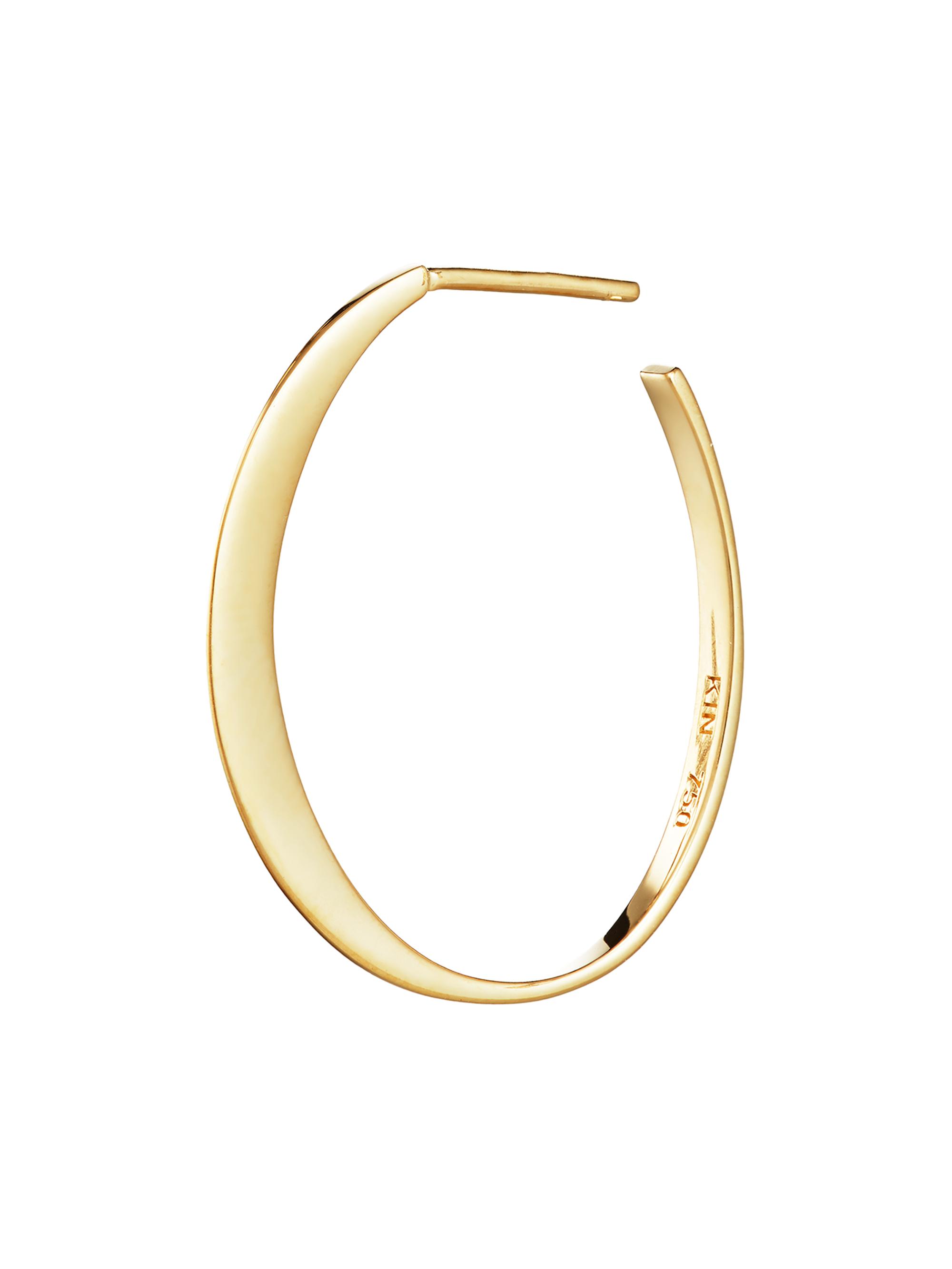 Kinraden Women's The Radient Collection  Glow 18K Gold Hoop - Gold