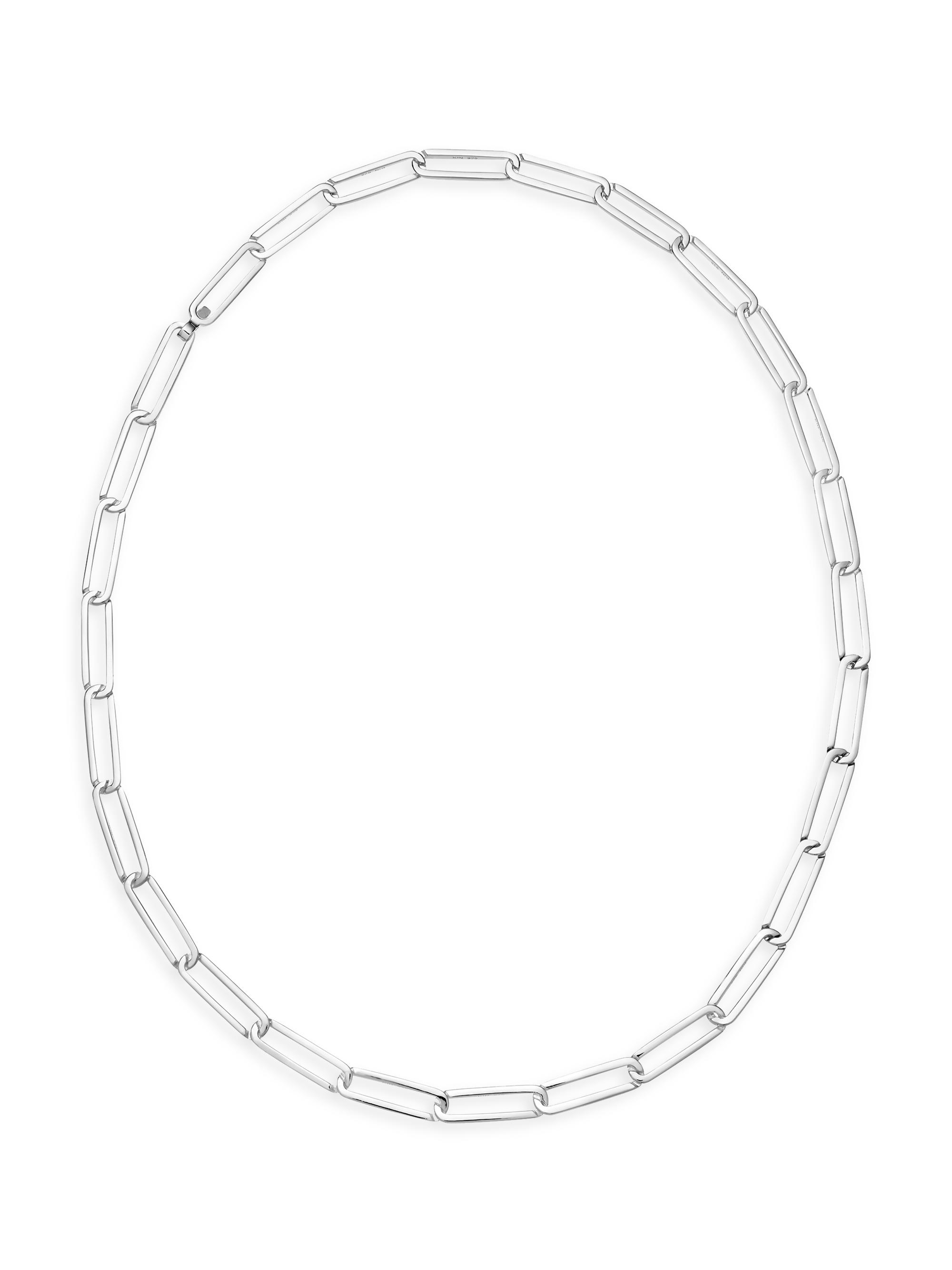 Kinraden Men's The Oxygen Collection Sterling SIlver  Exhaling Her Necklace - Silver