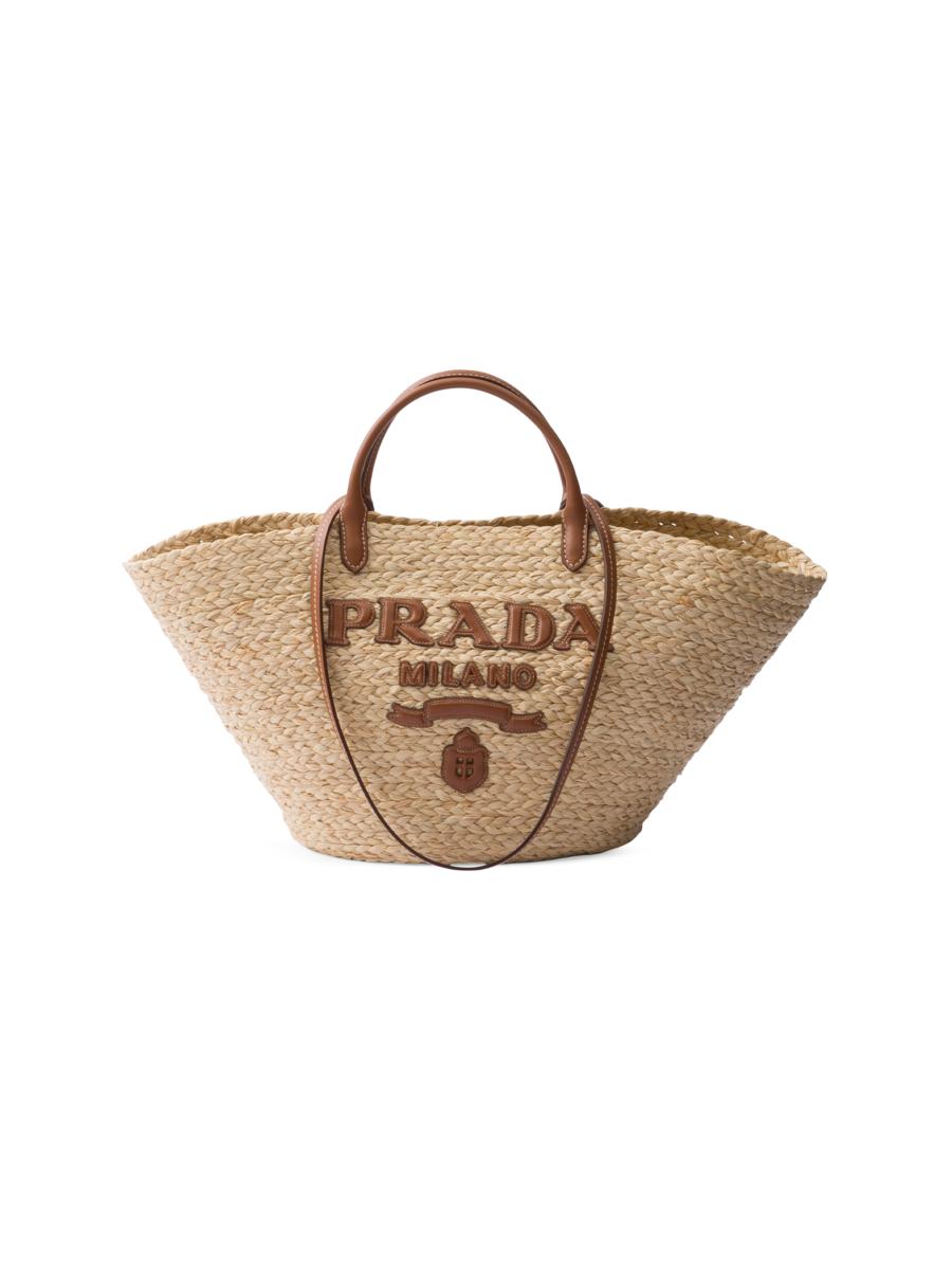 トートバッグ Prada Cotton And Linen Tote Bag Prada Linen Blend Tote Bag | Saks Fifth Avenue