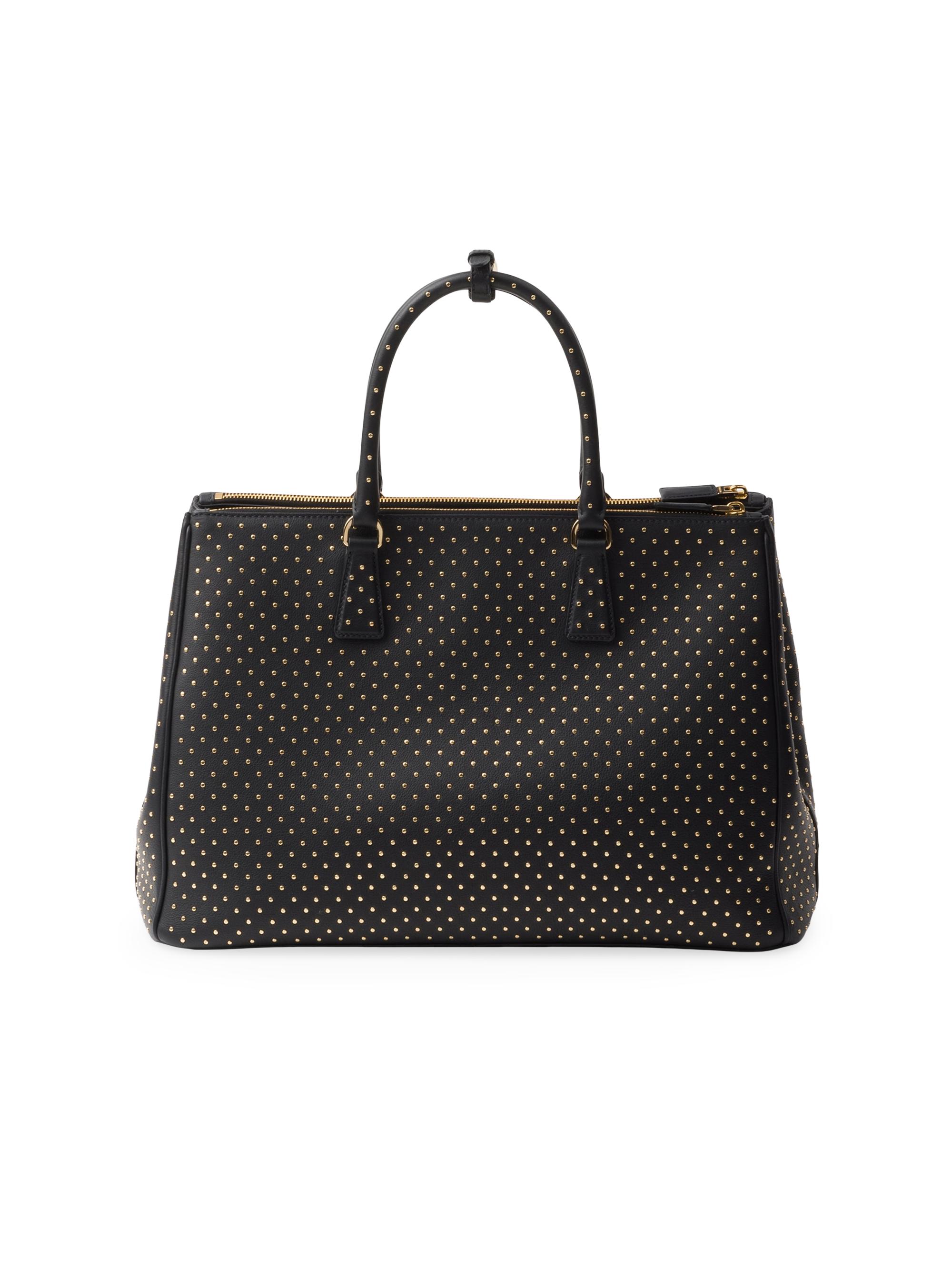 系*譜様 PRADA Studded Leather Bag 2way arch 系*譜様 PRADA Studded Leather Bag 2way arch 系*譜様 PRADA Studded