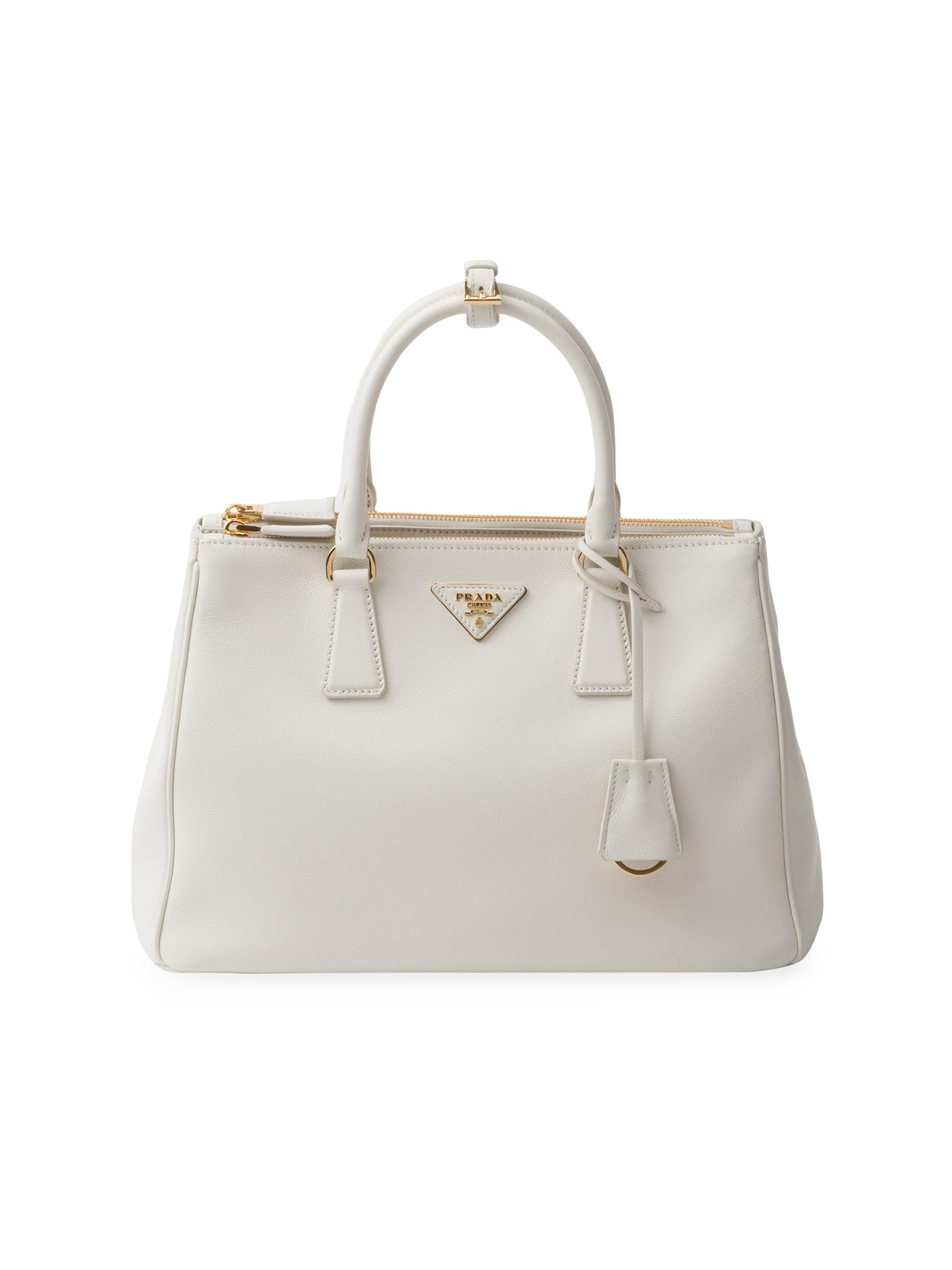 Prada Women's  Galleria Leather Bag - White