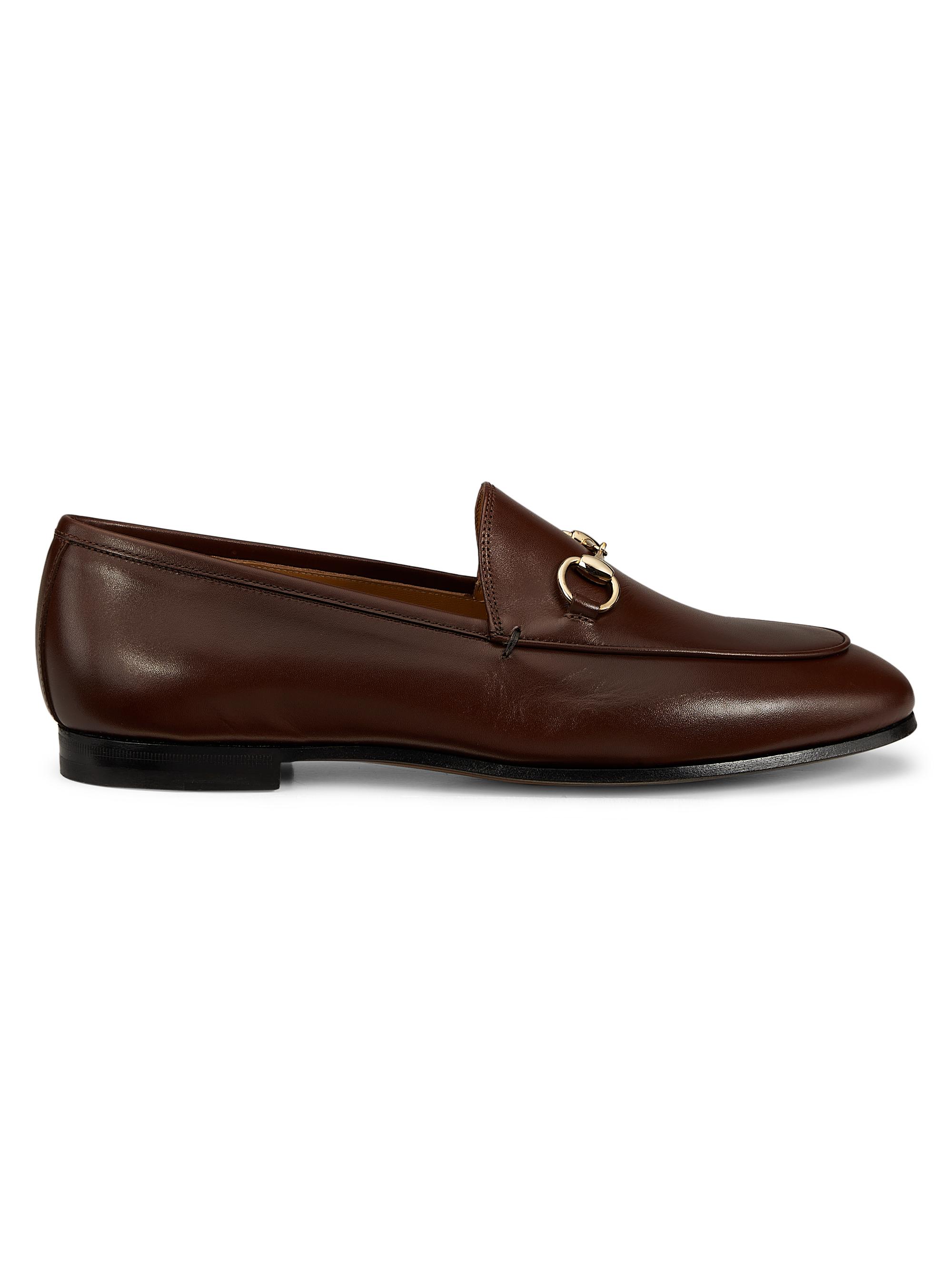 Gucci Brixton Leather Horsebit Loafers | Saks Fifth Avenue