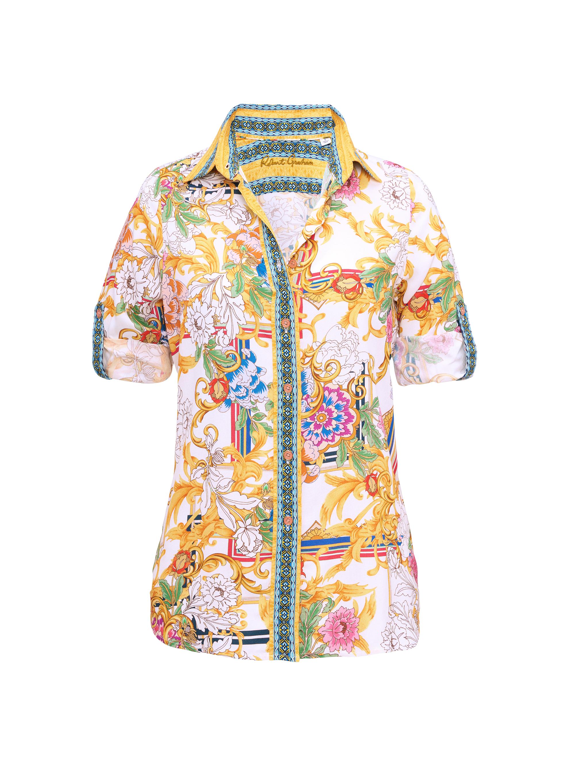 Robert Graham Women's Hadley Baroque Floral Shirt