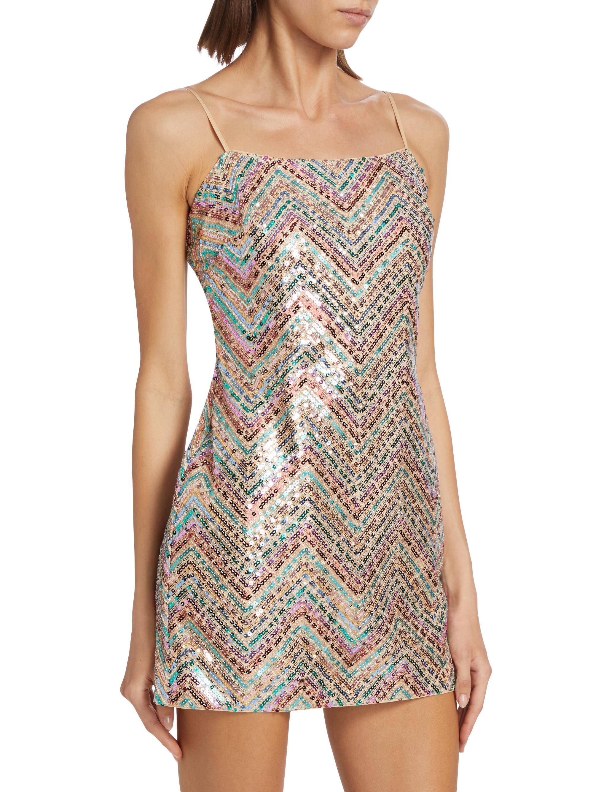 Milly Colette Sequin Mini Dress