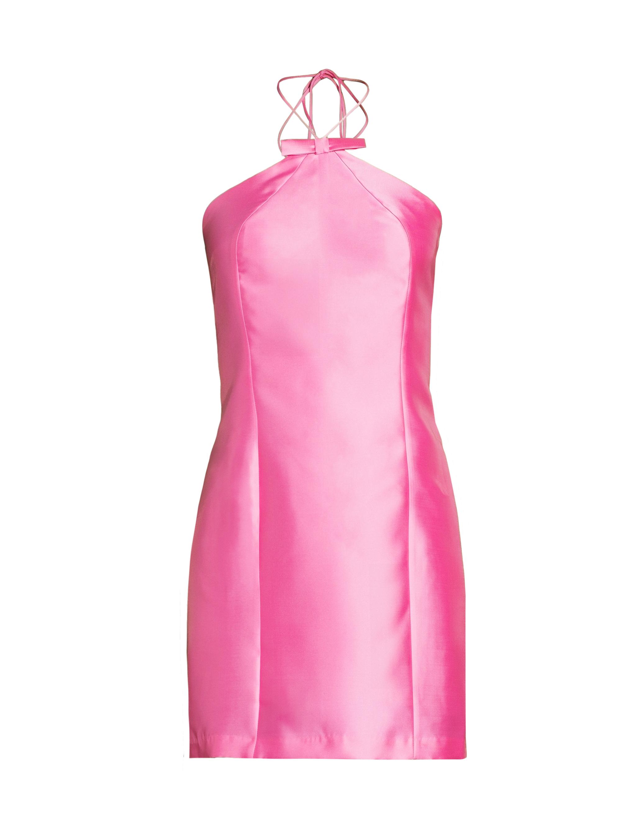 Hutch Women's Skyla Halter Minidress - Hot Pink