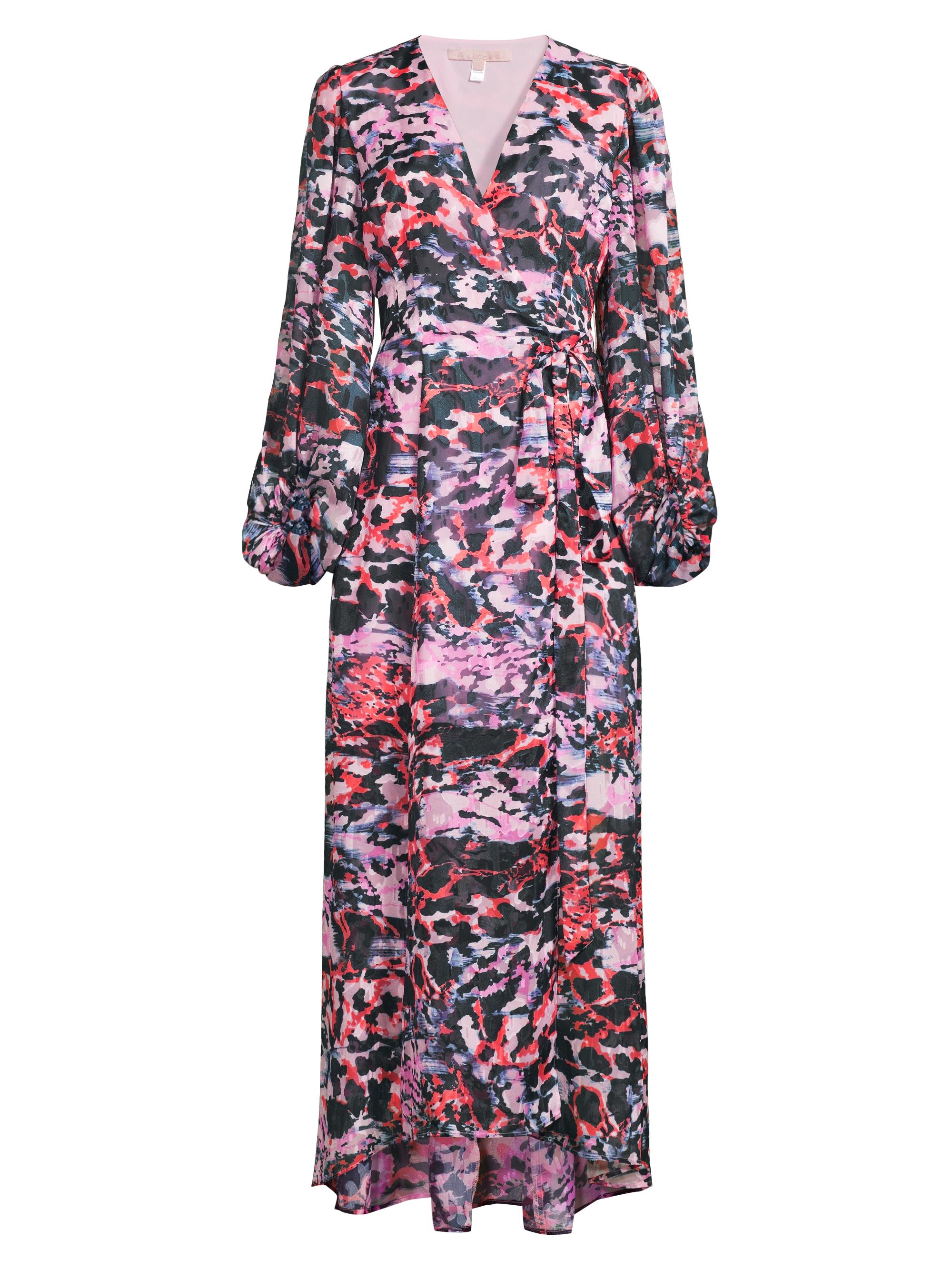 Hutch Women's Lindie Long-Sleeve Wrap Dress - Blush Seaside