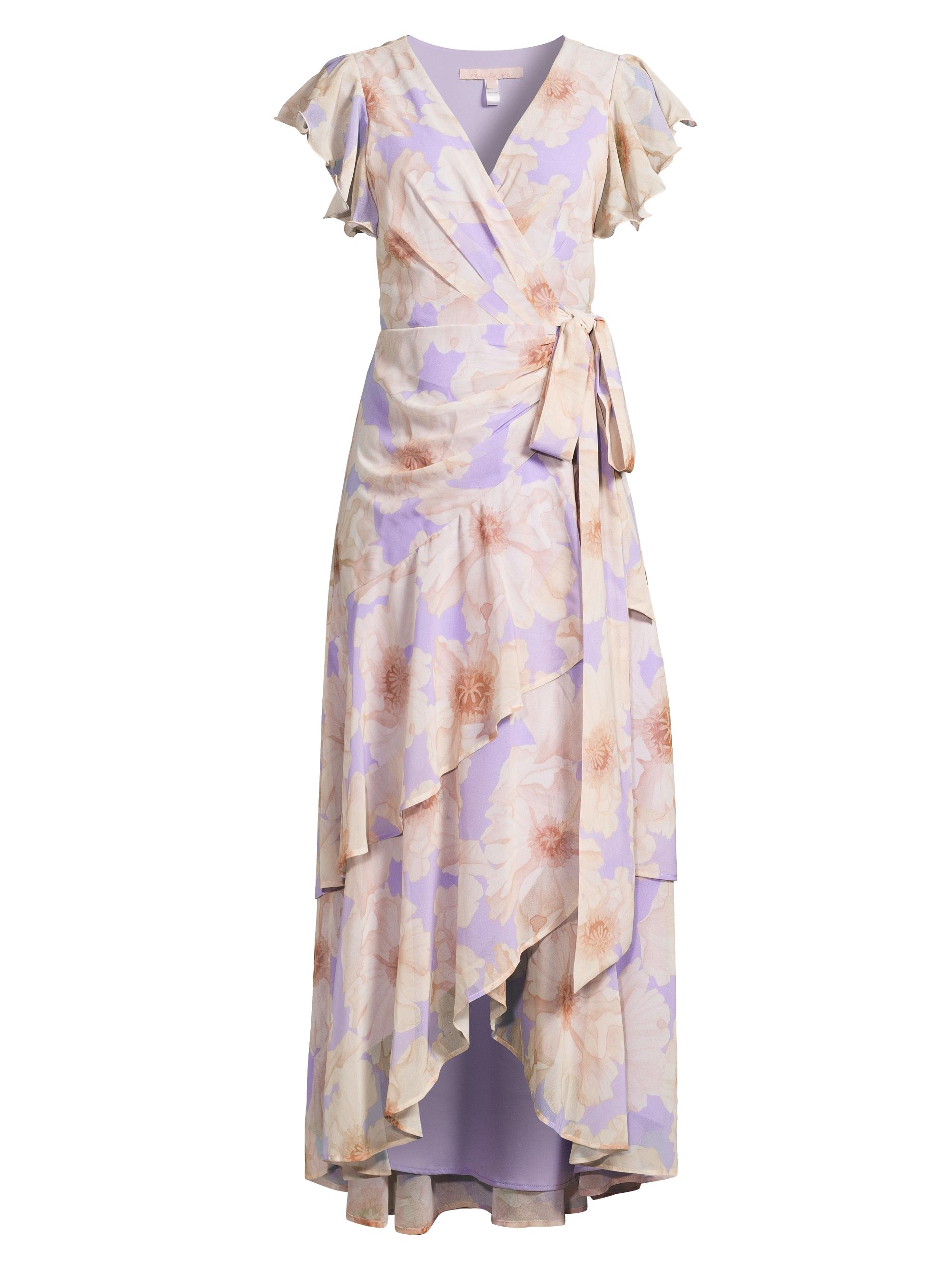 Hutch Women's Cezza Floral Wrap Dress - Lavender Romantic Floral
