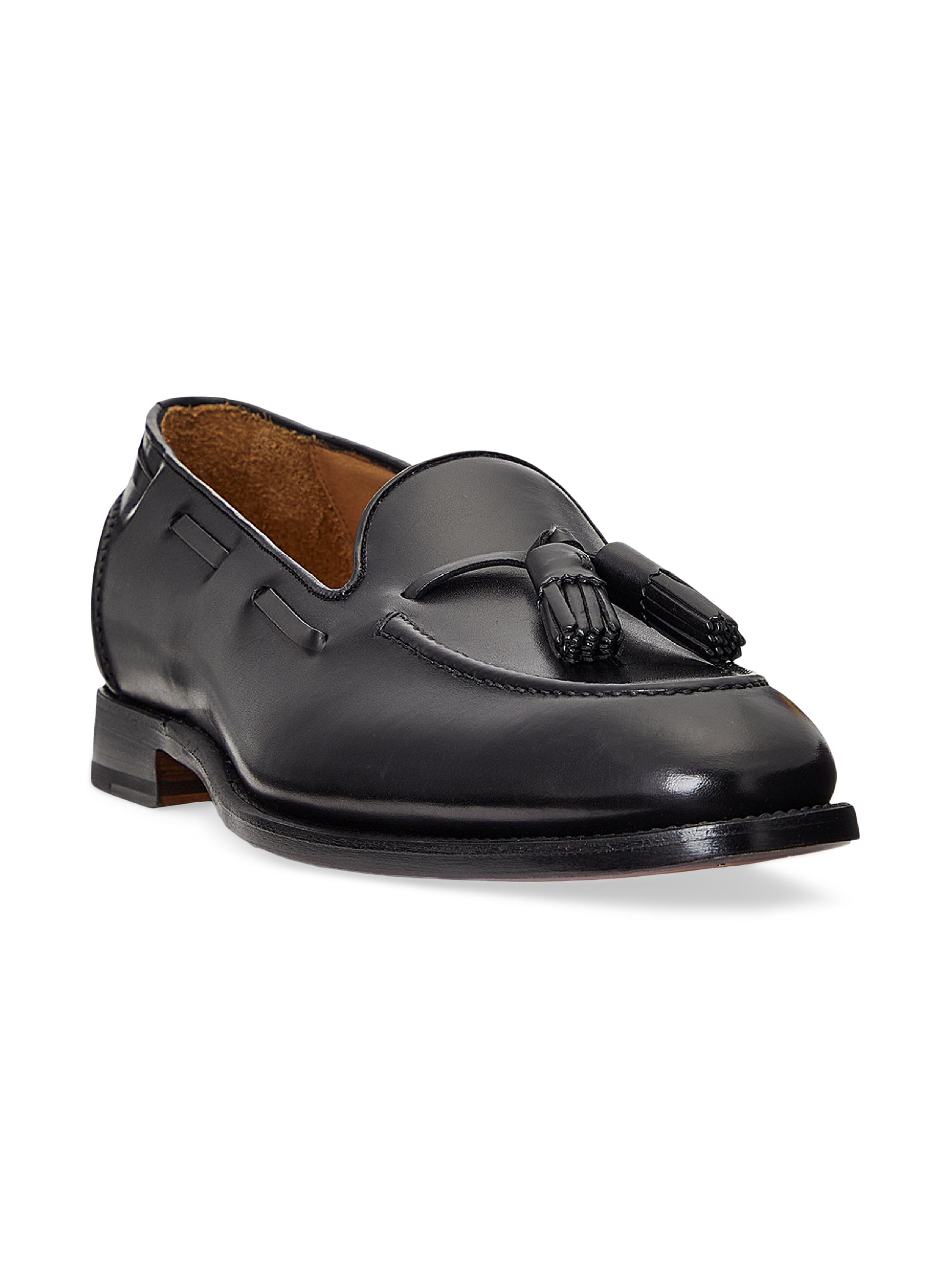 Ralph Lauren Purple Label Luther Tasseled Leather Loafers | Saks