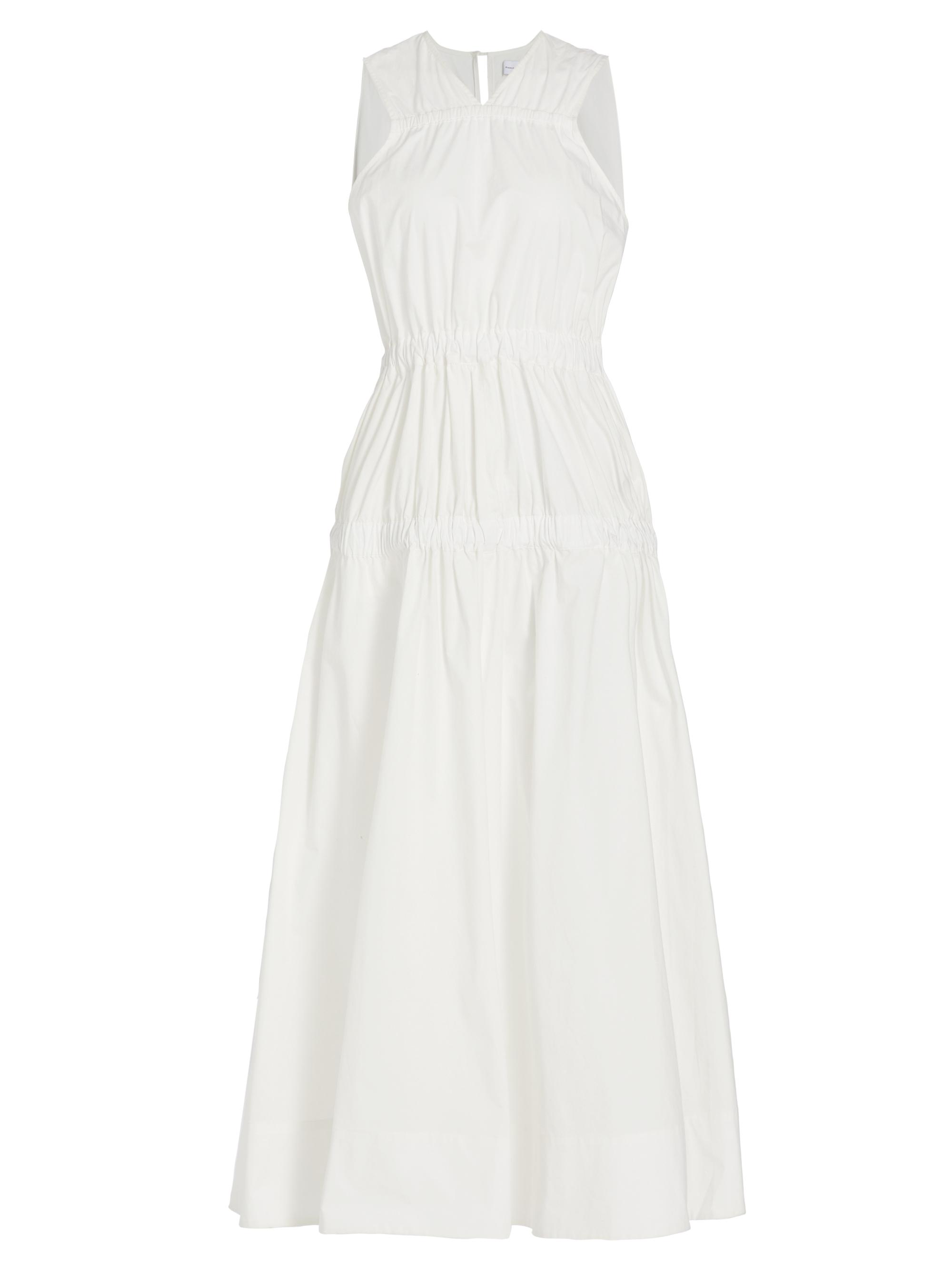 Proenza Schouler White Label Women's Libby Cotton Poplin Maxi Dress - Off White