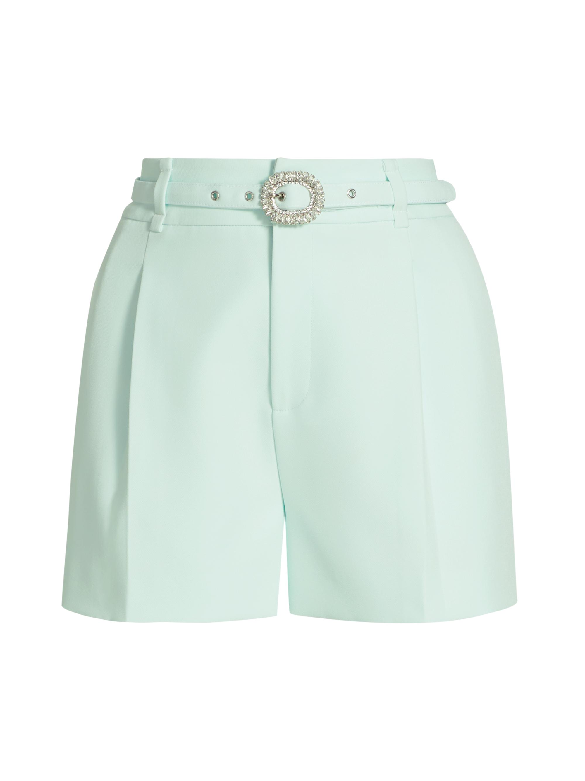 Generation Love Women's Glenn Belted Shorts - Seafoam