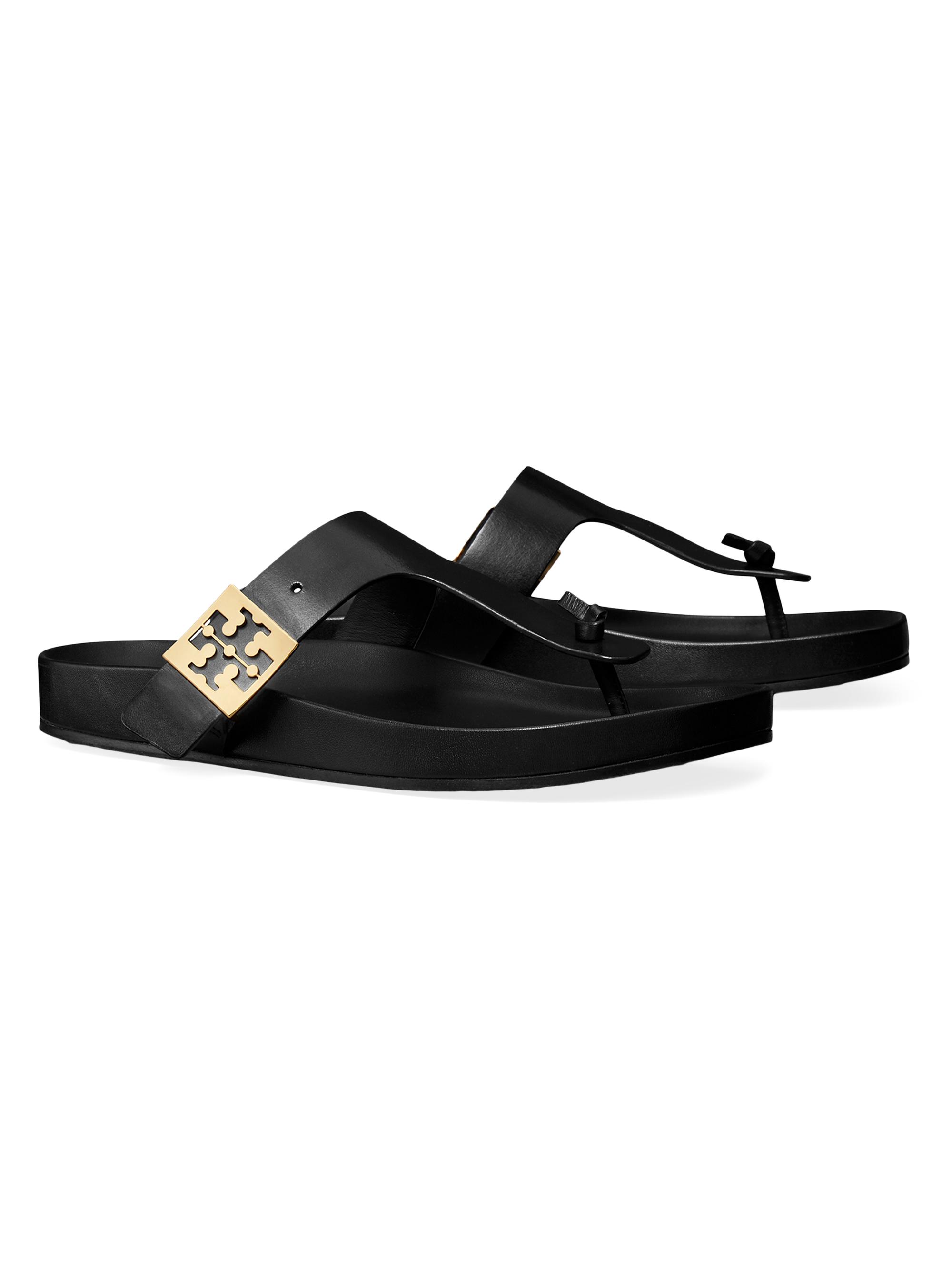 Tory Burch Mellow Leather Sandals | Saks Fifth Avenue