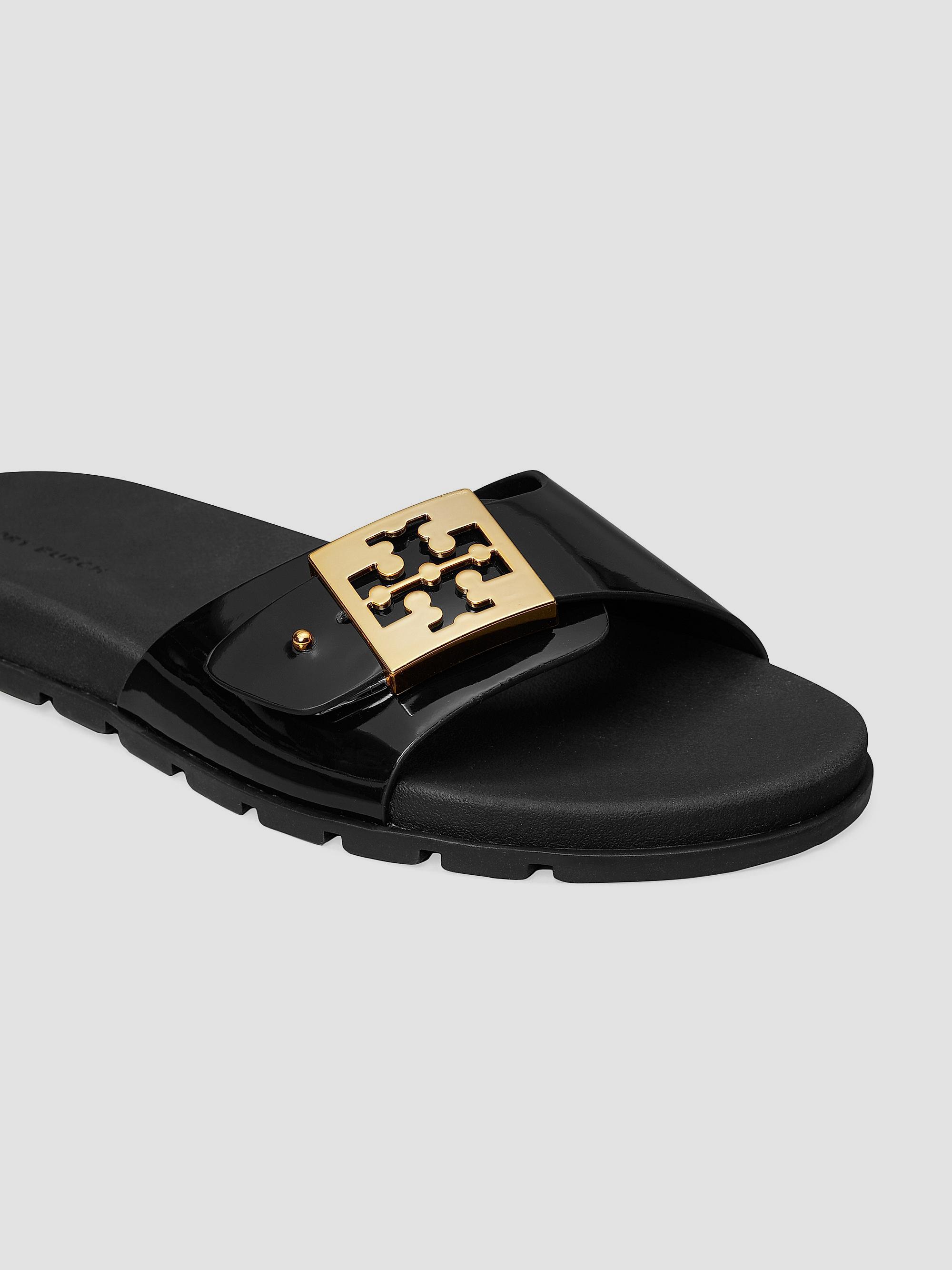 Tory Burch Buckle Slides | Saks Fifth Avenue