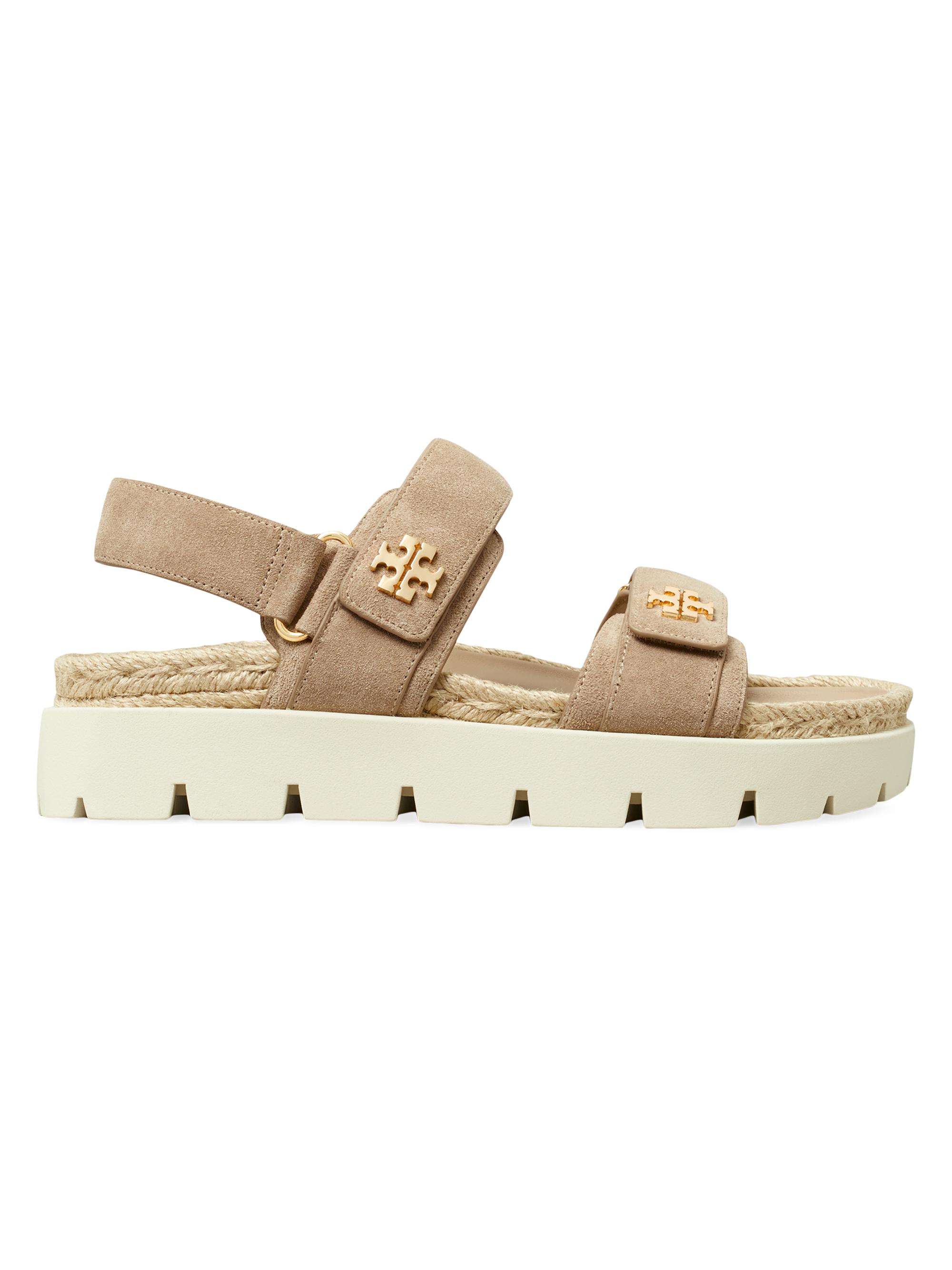 Tory Burch Women's Kira Suede Sport Sandals - Noisette