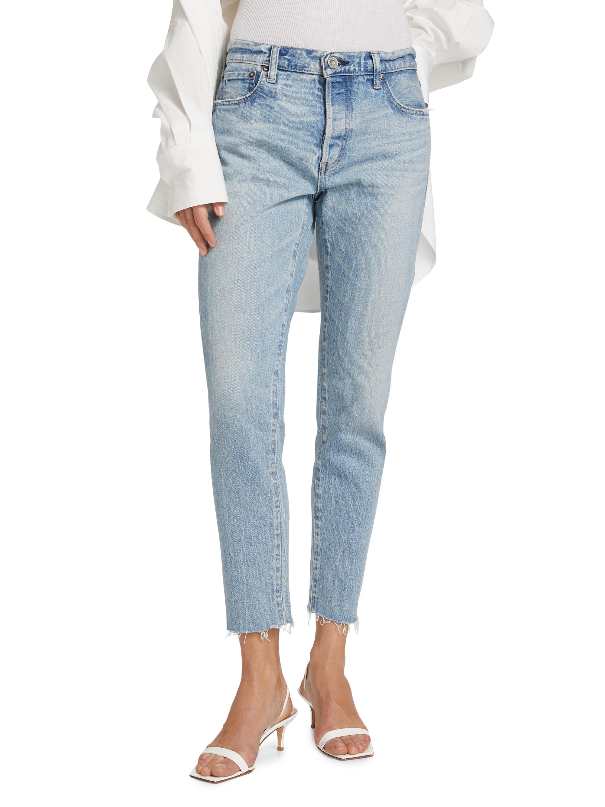 Shop Moussy Vintage Montura Tapered Mid-Rise Jeans | Saks Fifth Avenue