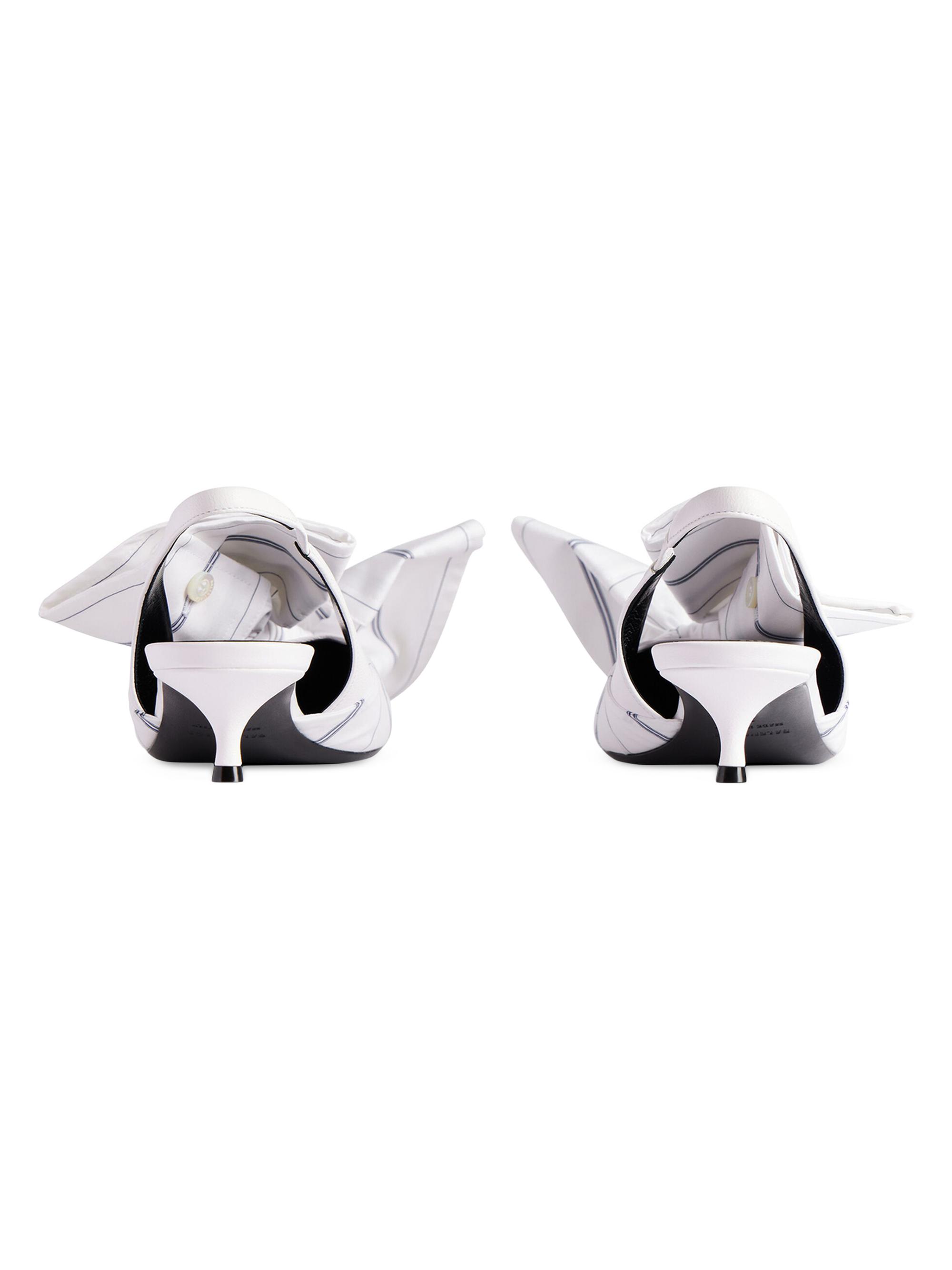 Balenciaga Knife Chemise 40MM Slingback Pumps | Saks Fifth Avenue