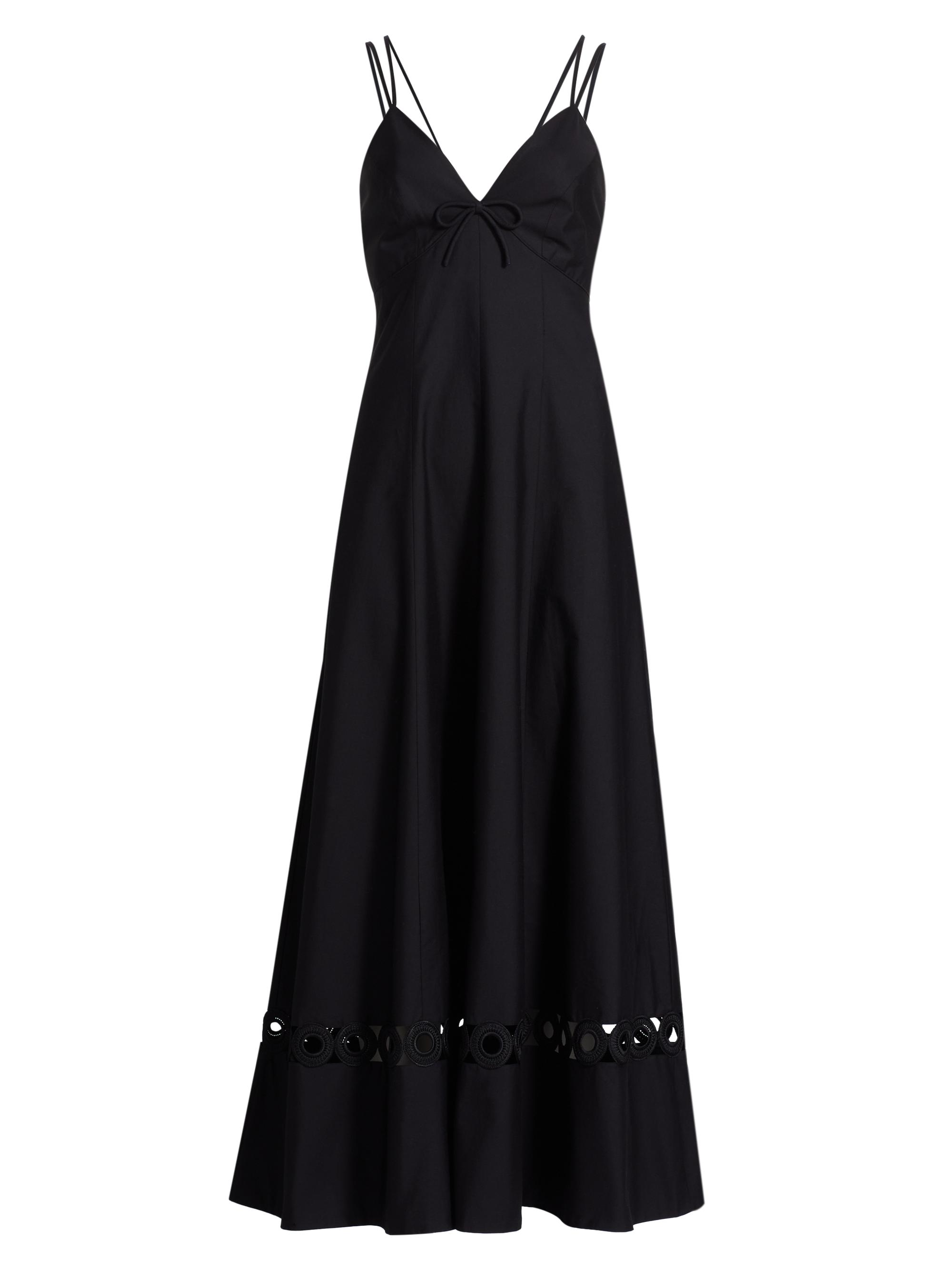 Sachin & Babi Women's Gemma Cut-Out Cotton Maxi Dress - Black